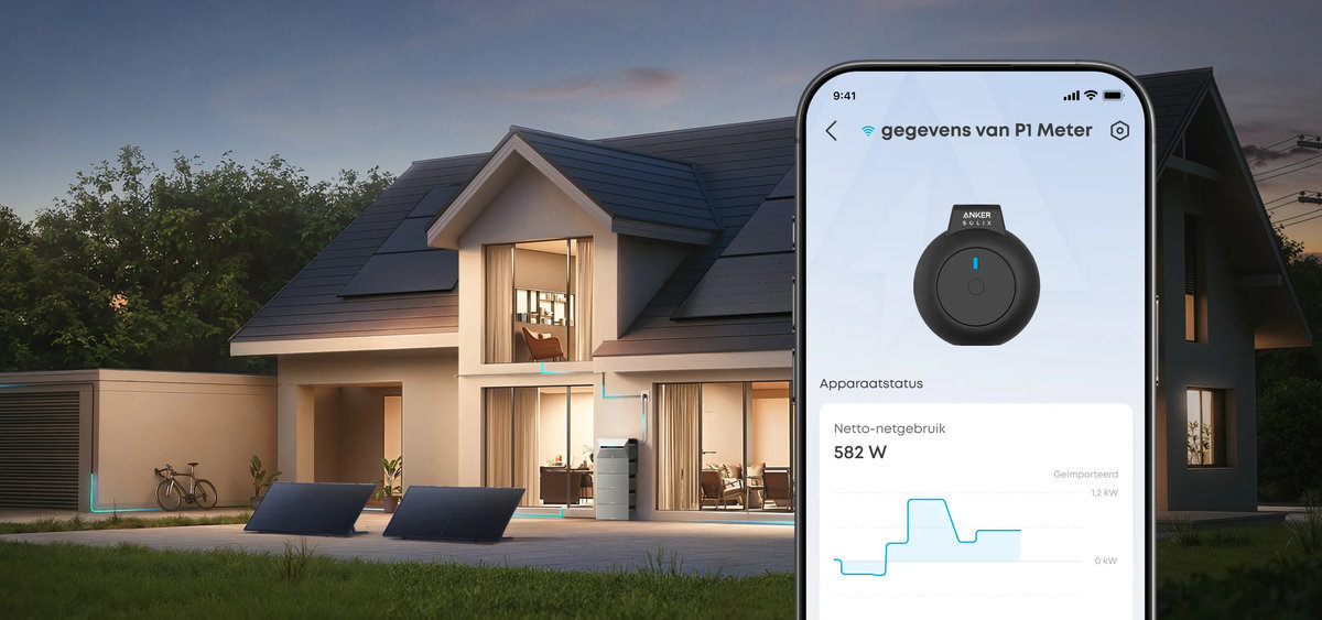Anker SOLIX P1 Meter - Slimme energie meter