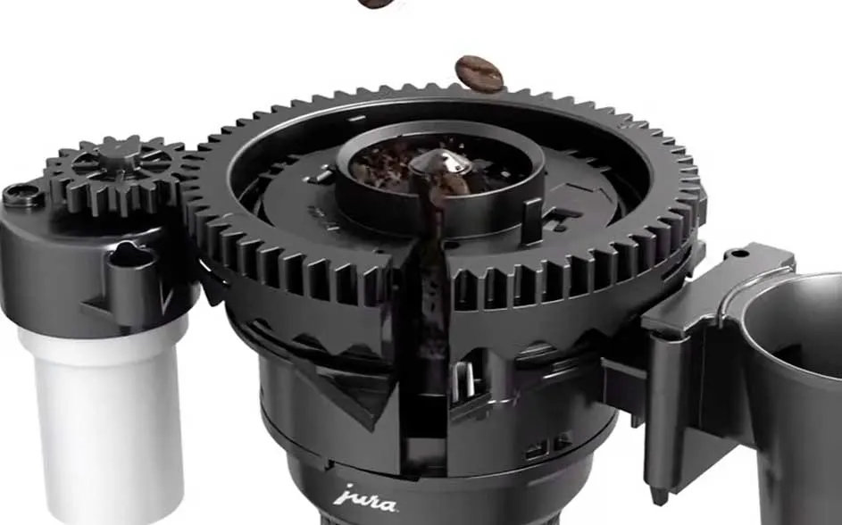 JURA Key Technology - De Product Recognising Grinder (P.R.G.)