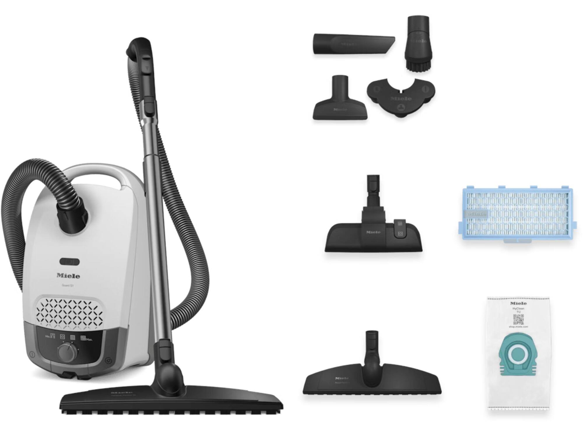 Miele Guard M1 Parquet XL Briljantwit