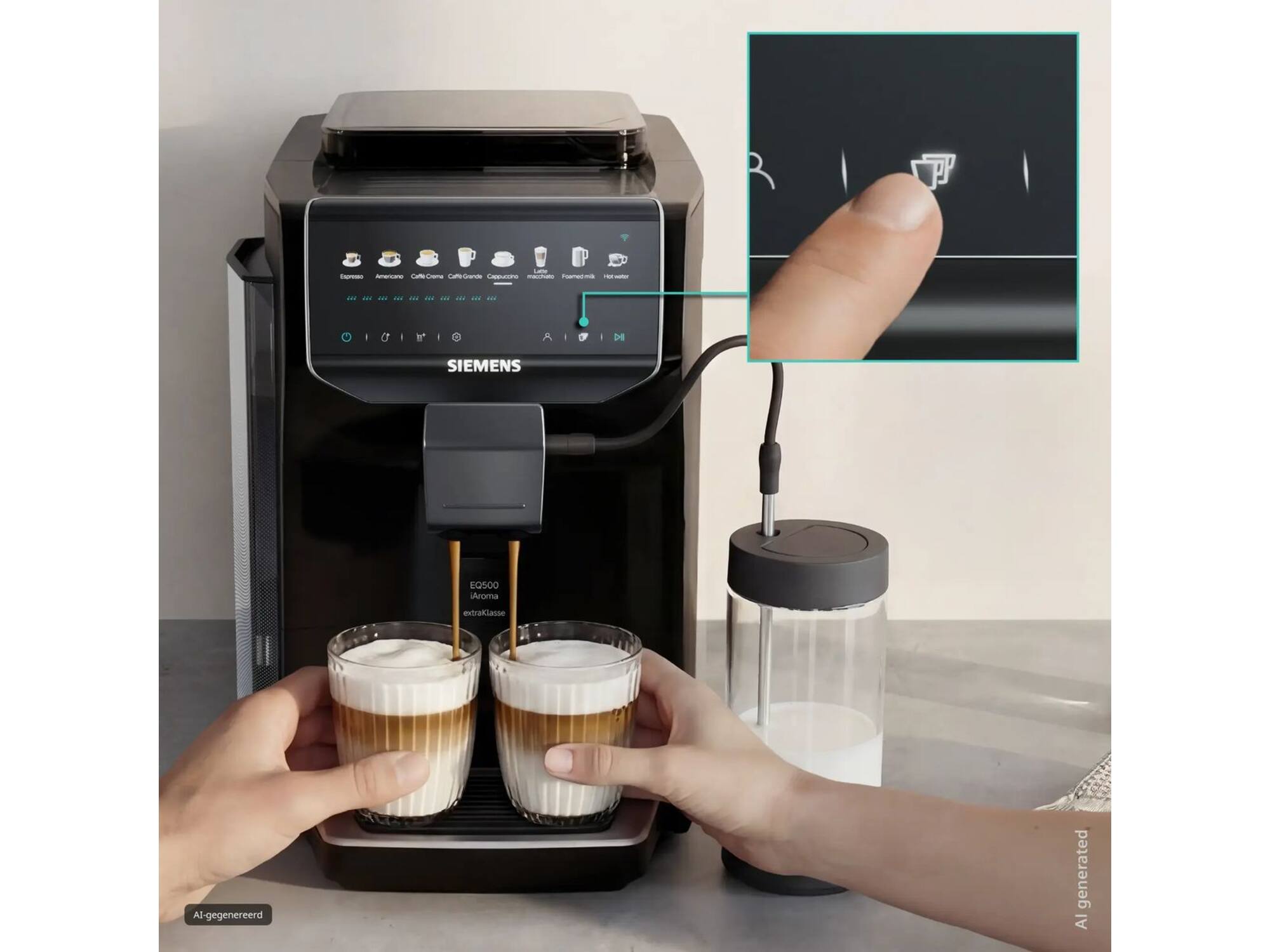 Siemens TP555EF5 EQ500 iAroma extraKlasse