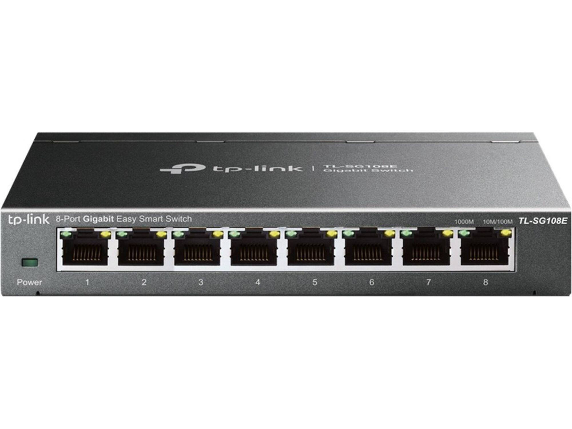 TP-Link TL-SG108E 8-poorts Gigabit Easy Smart