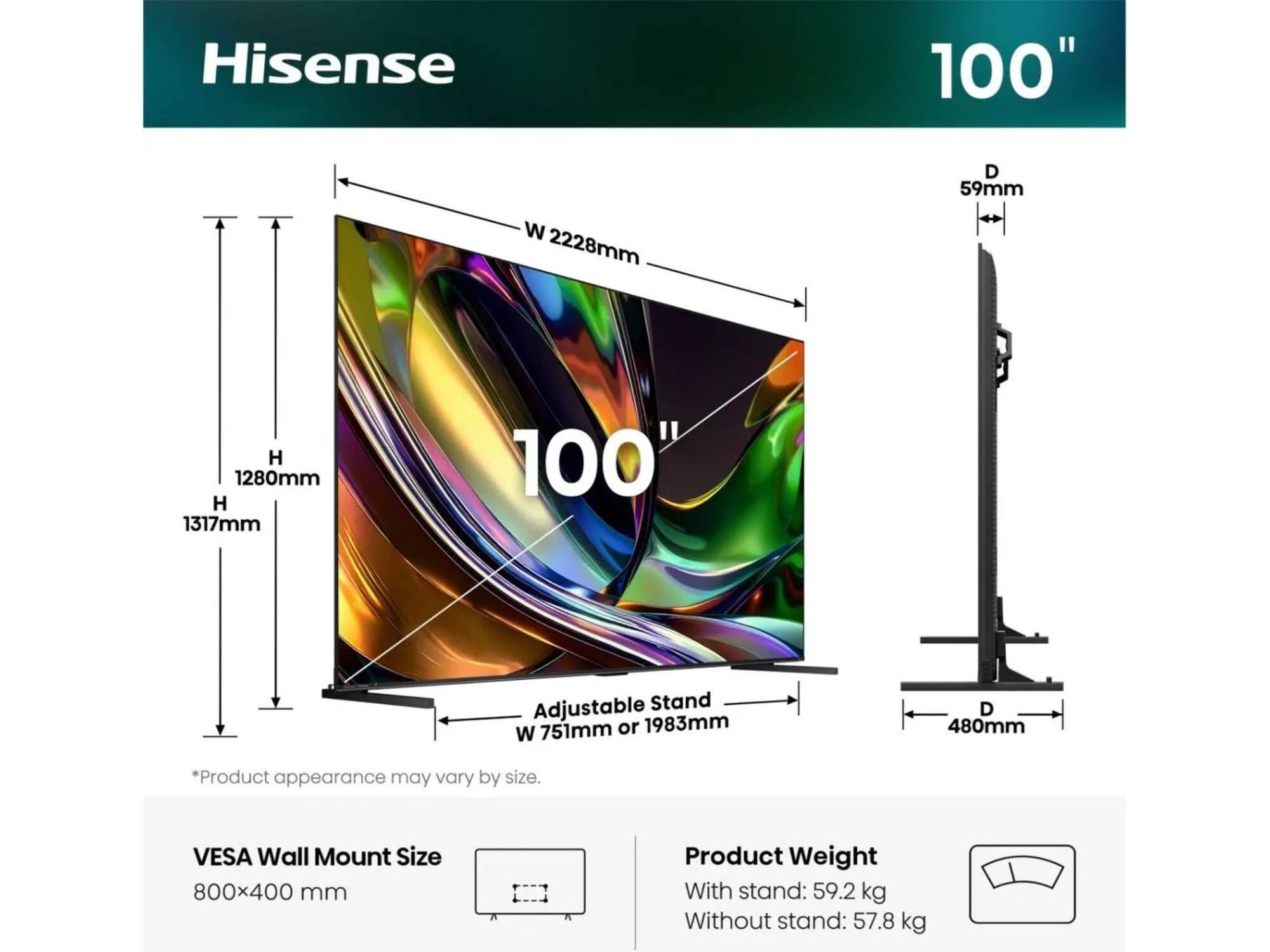 Hisense 100UR8S