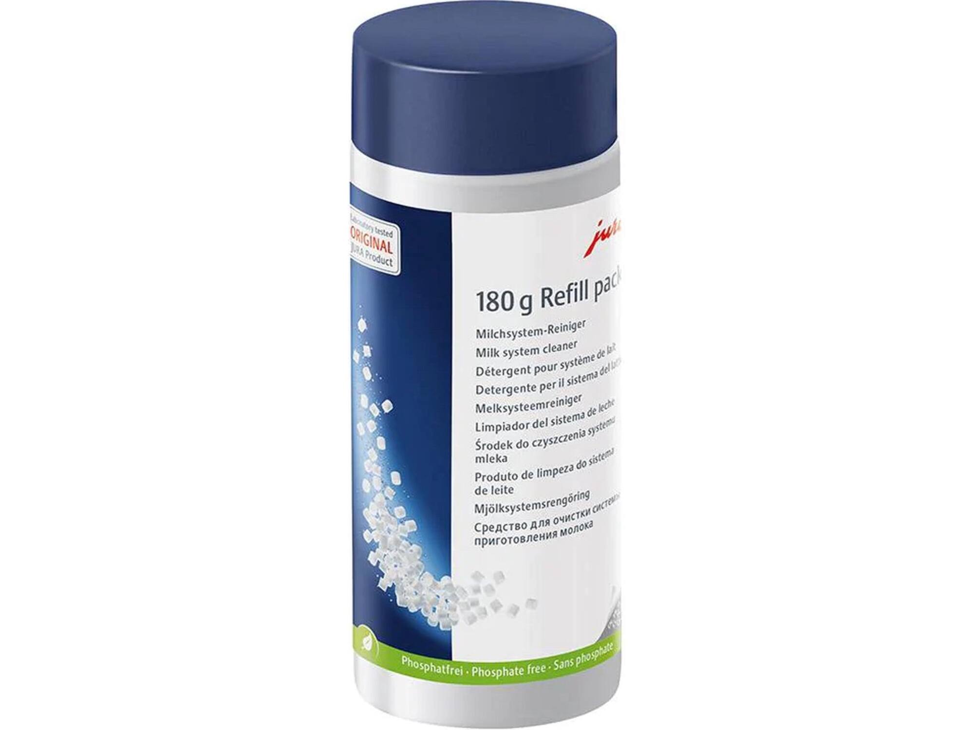 JURA navulflesje melksysteemreiniger minitabletten 180gr