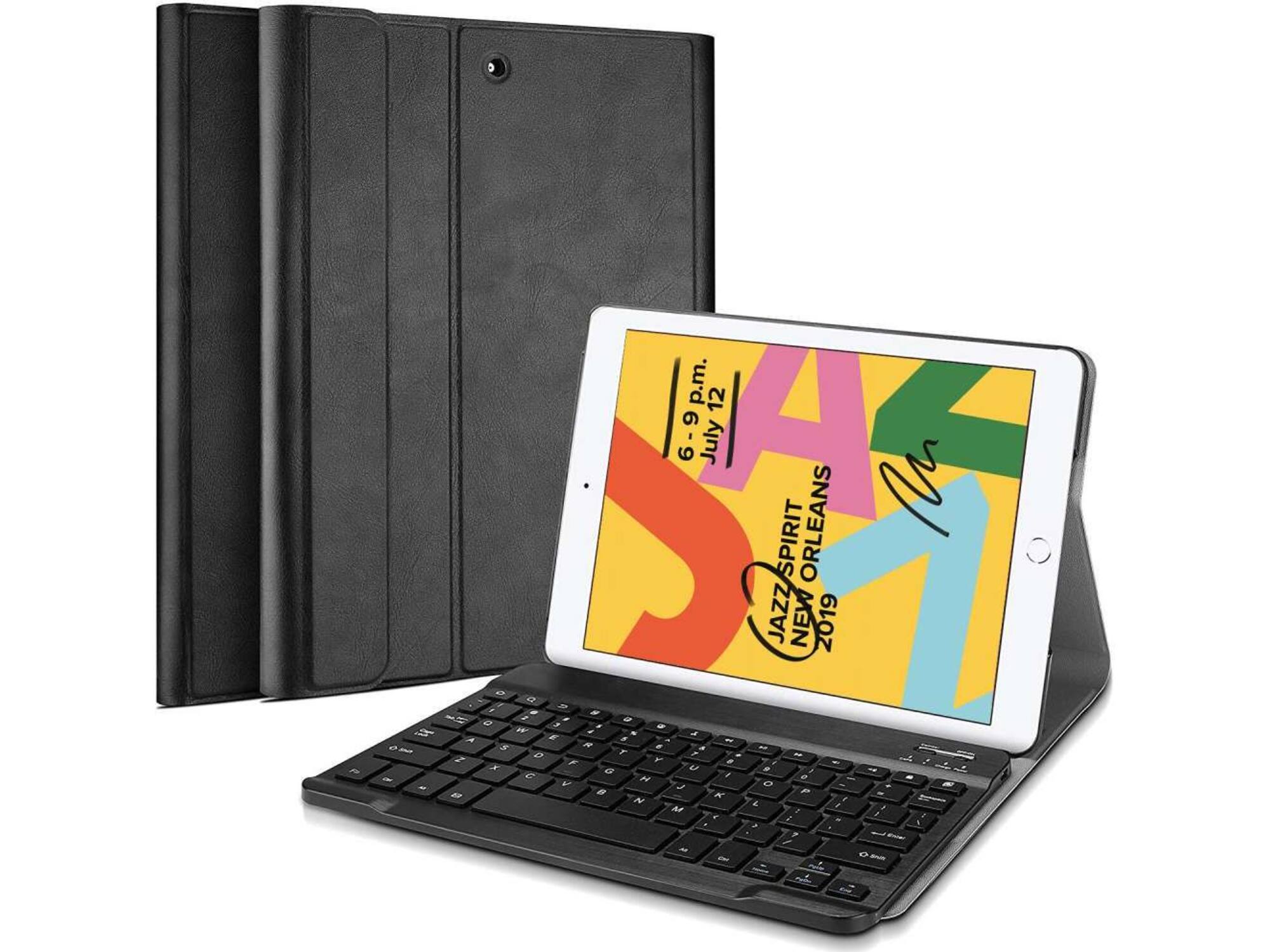 Just In Case Just in Case Premium Bluetooth Keyboard - Apple iPad 10.2 - Zwart