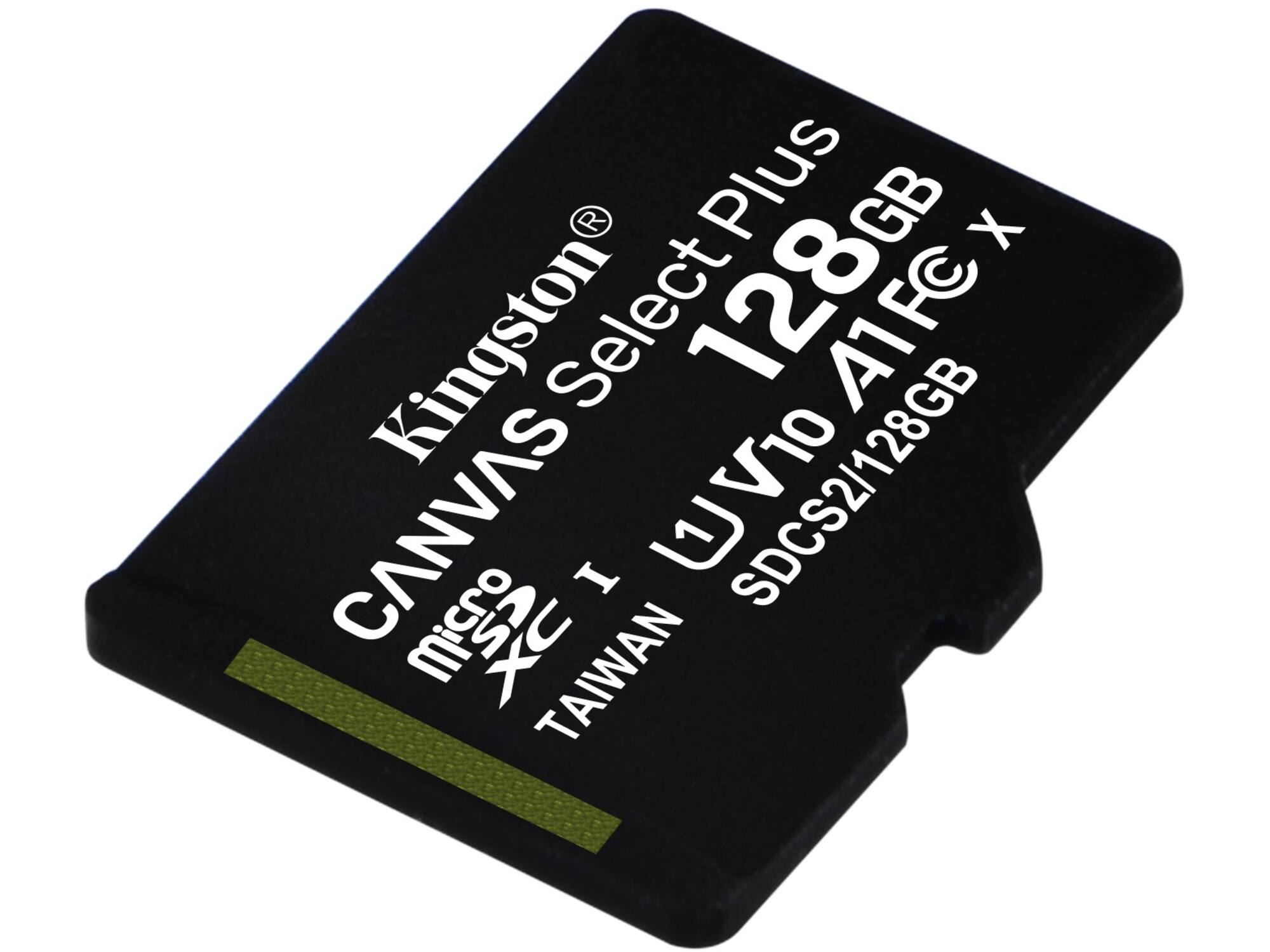 Kingston Canvas Select Plus 128GB microSDXC met SD-adapter