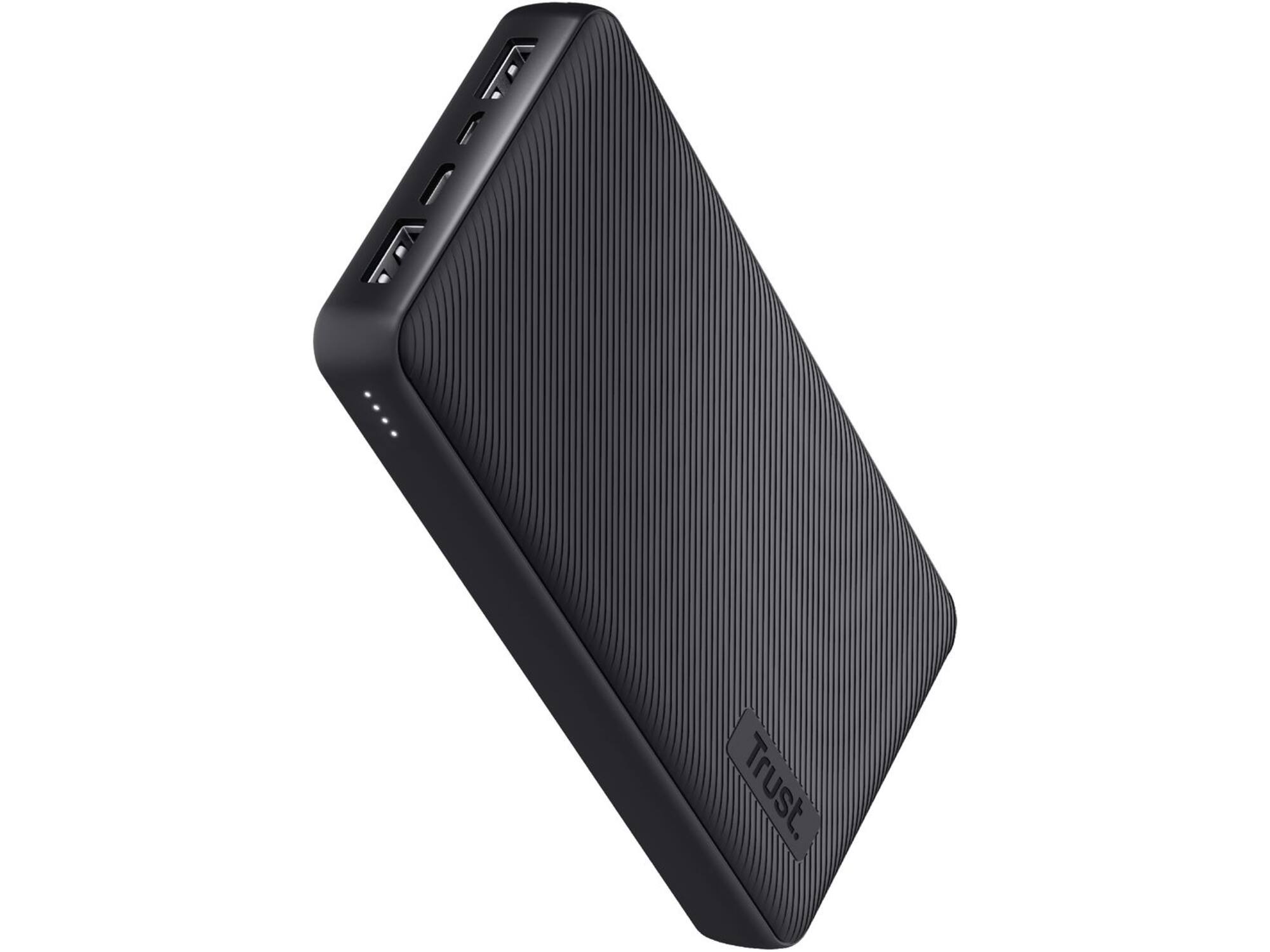 Trust Primo 20.000 mAh Eco Zwart
