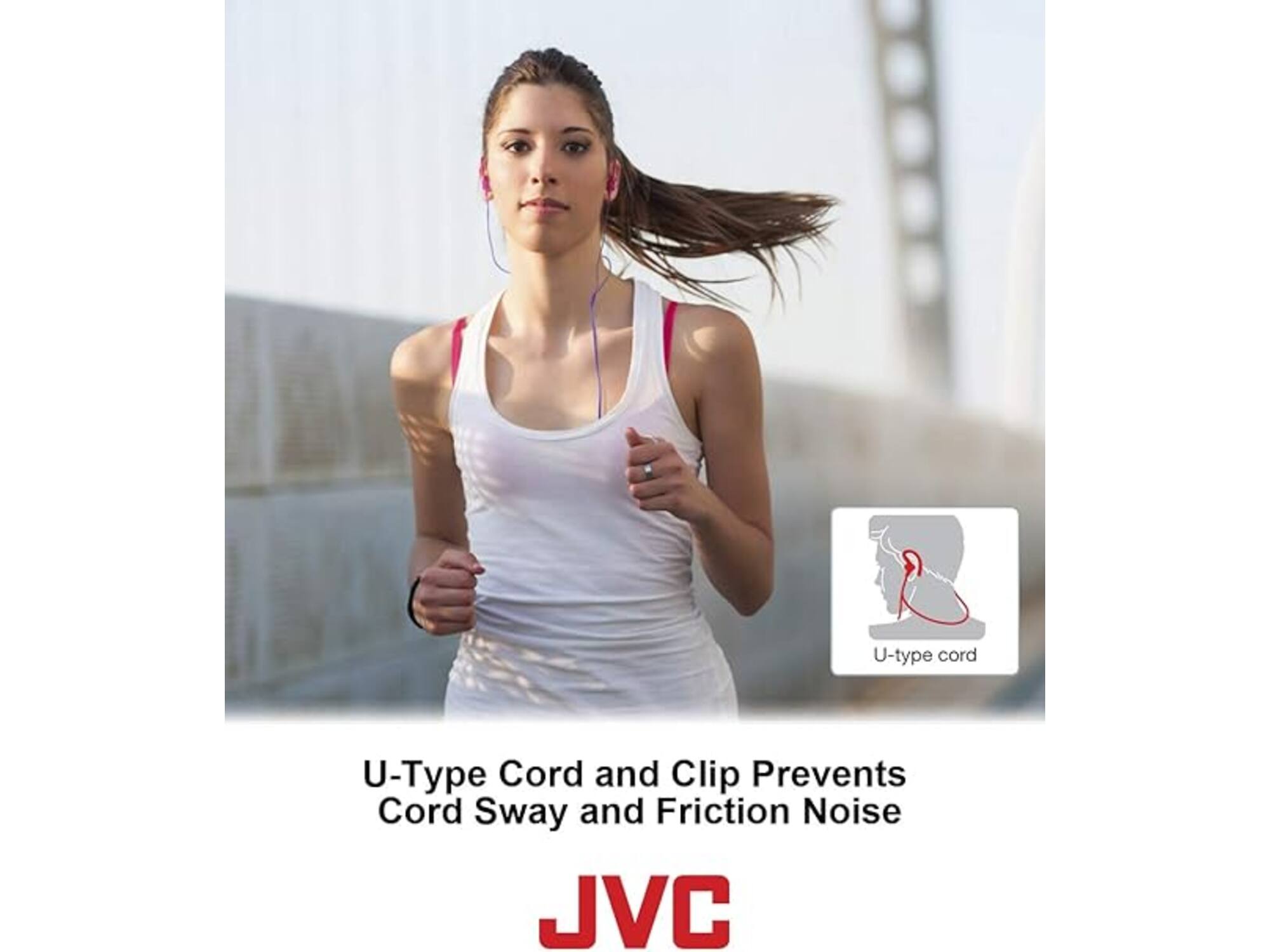 JVC HA-ECX20 Wit