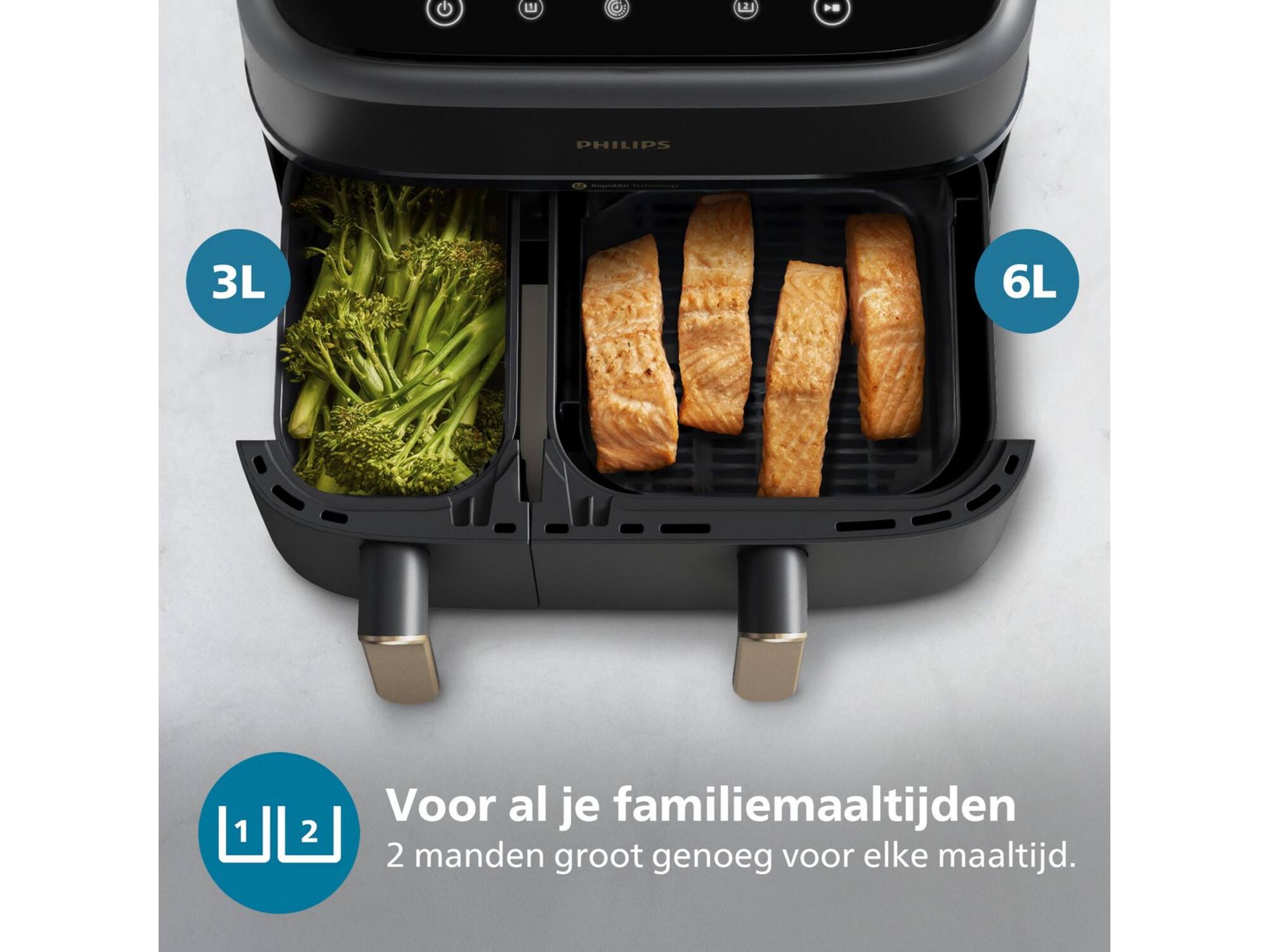 Philips 3000 Series Dual Basket NA351/00