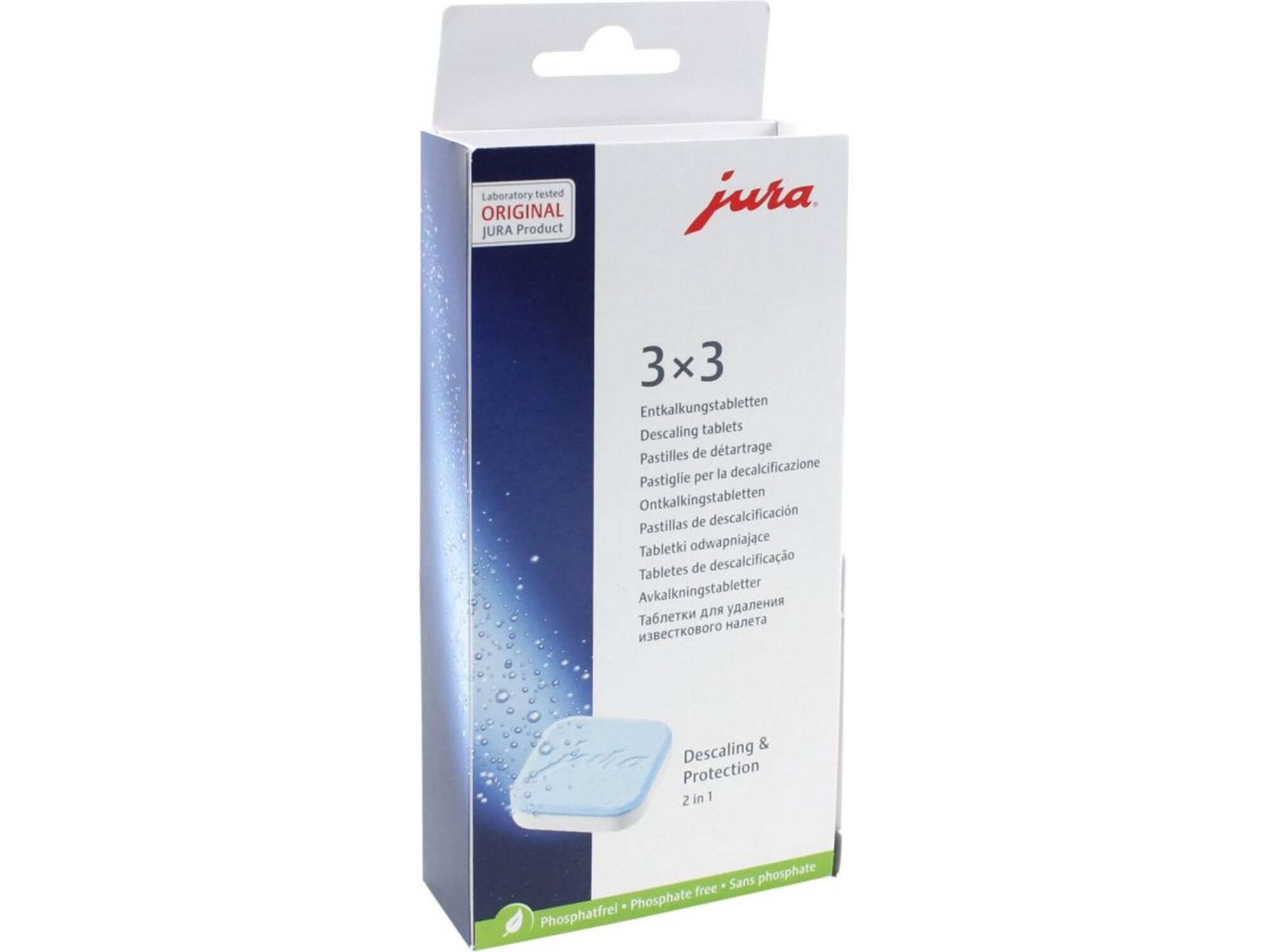 JURA ontkalkingstabletten 3 x 3 stuks