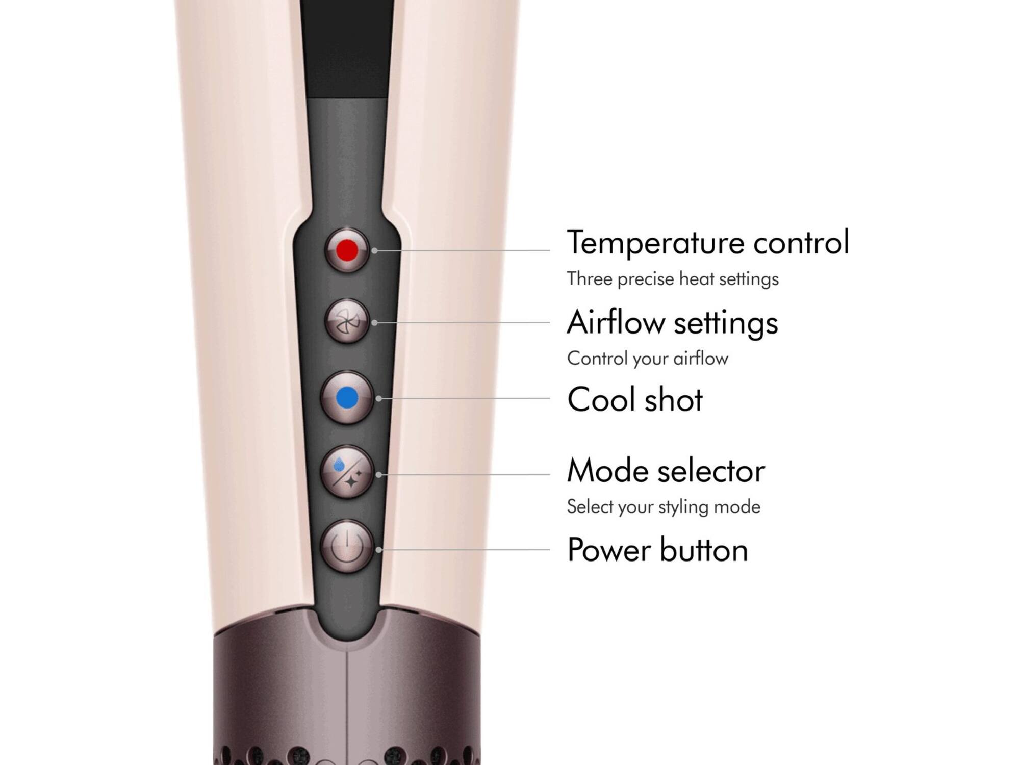 Dyson Airstrait wet-to-dry Ceramic Pink/Rose Gold
