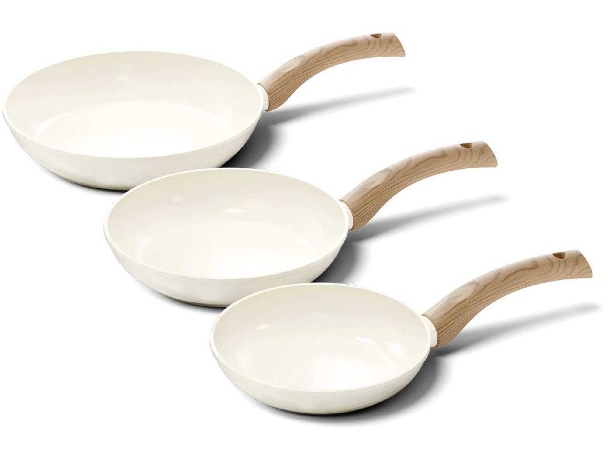 Cook & Pan Go Ivory Koekenpannenset 3-delig