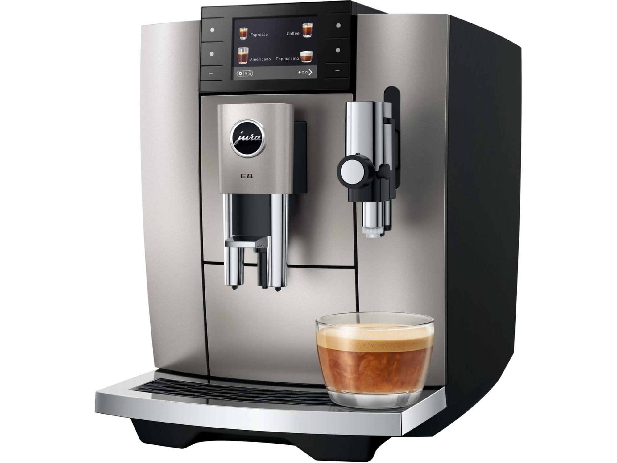JURA E8 Midnight Silver (ED)