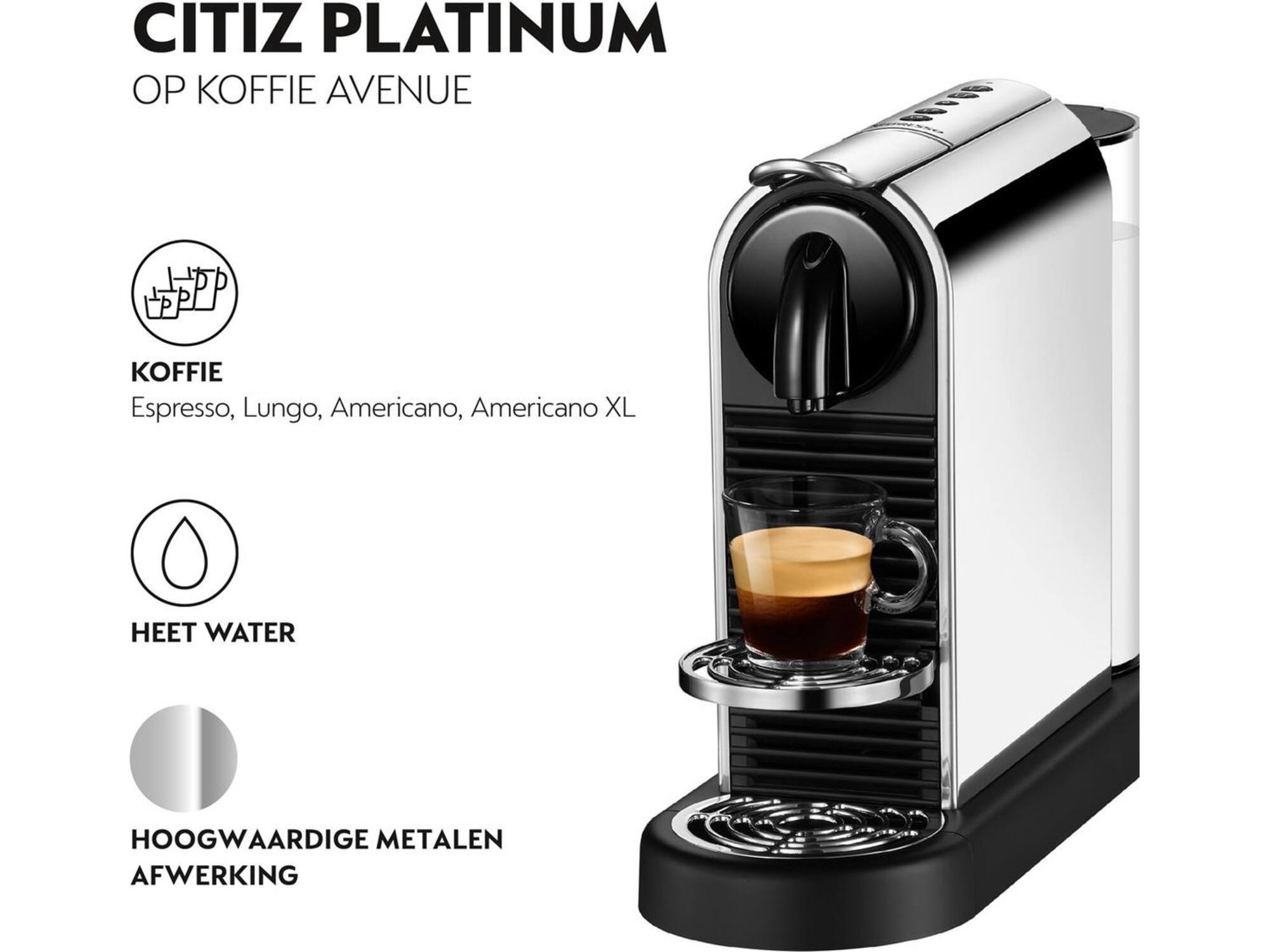 De'Longhi Nespresso CitiZ Platinum EN220.M