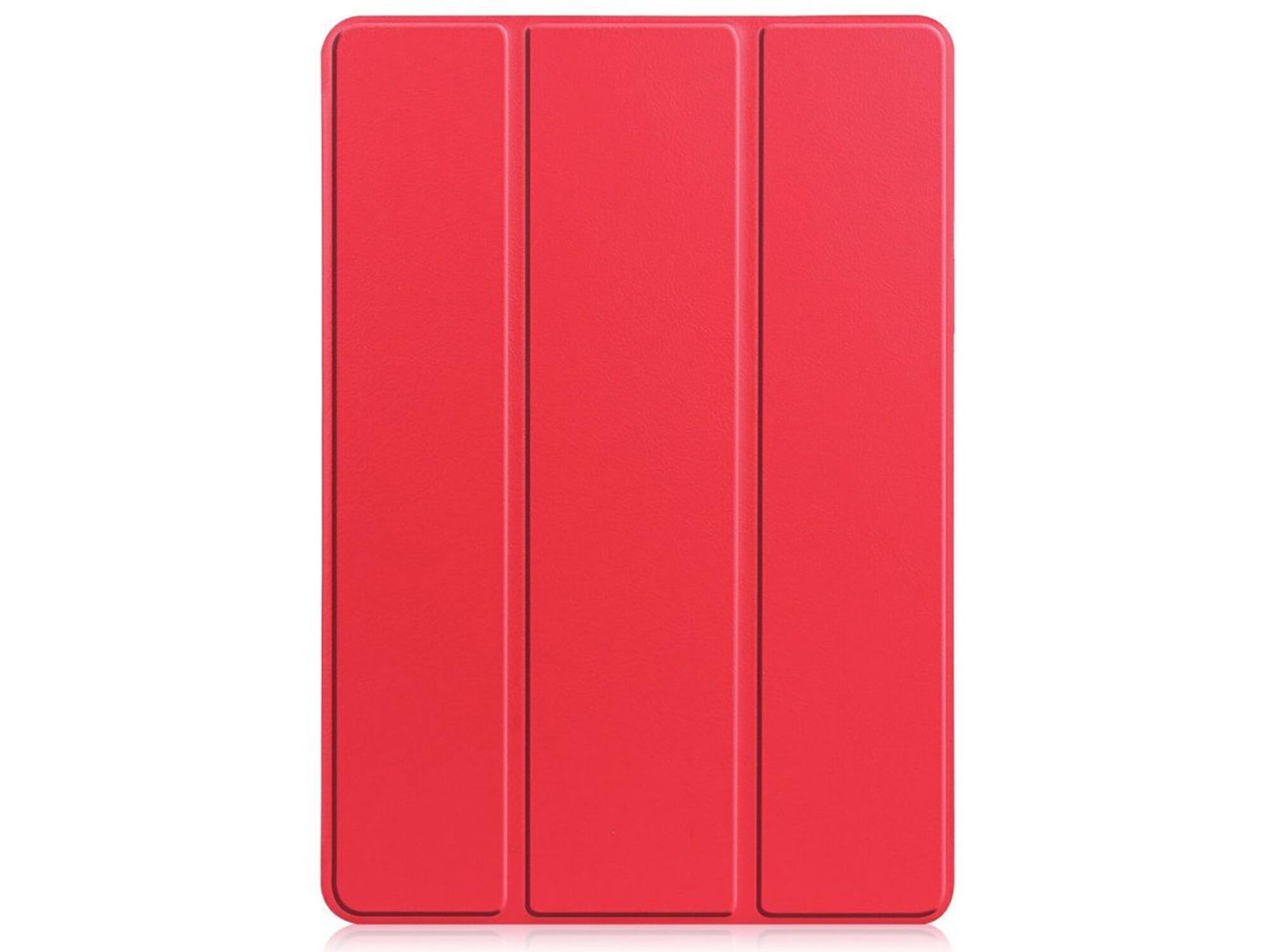 Just in Case Samsung Galaxy Tab S7 TriFold Smart Book Case Pen Slot Rood