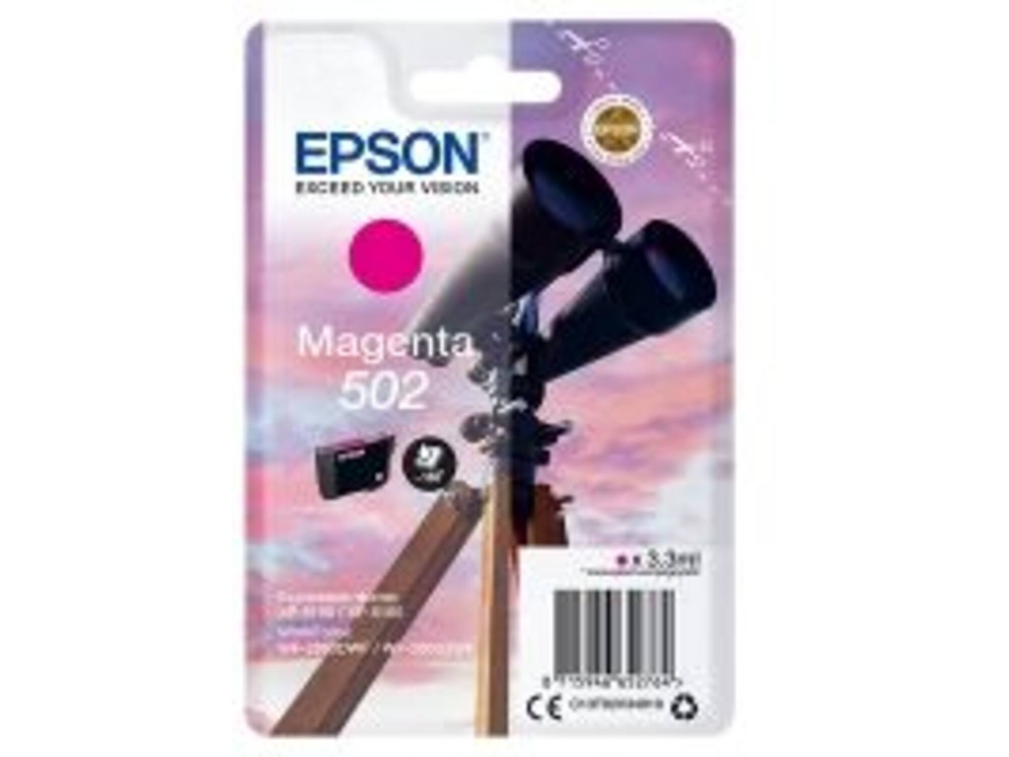 Epson 502 Magenta (C13T02V34010)