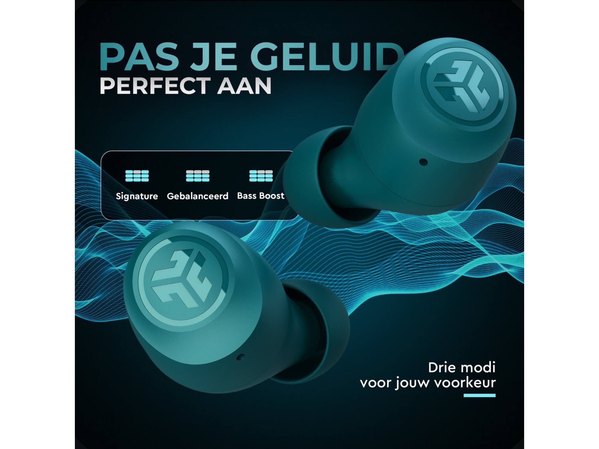 JLab Go Air Pop True Wireless Groen