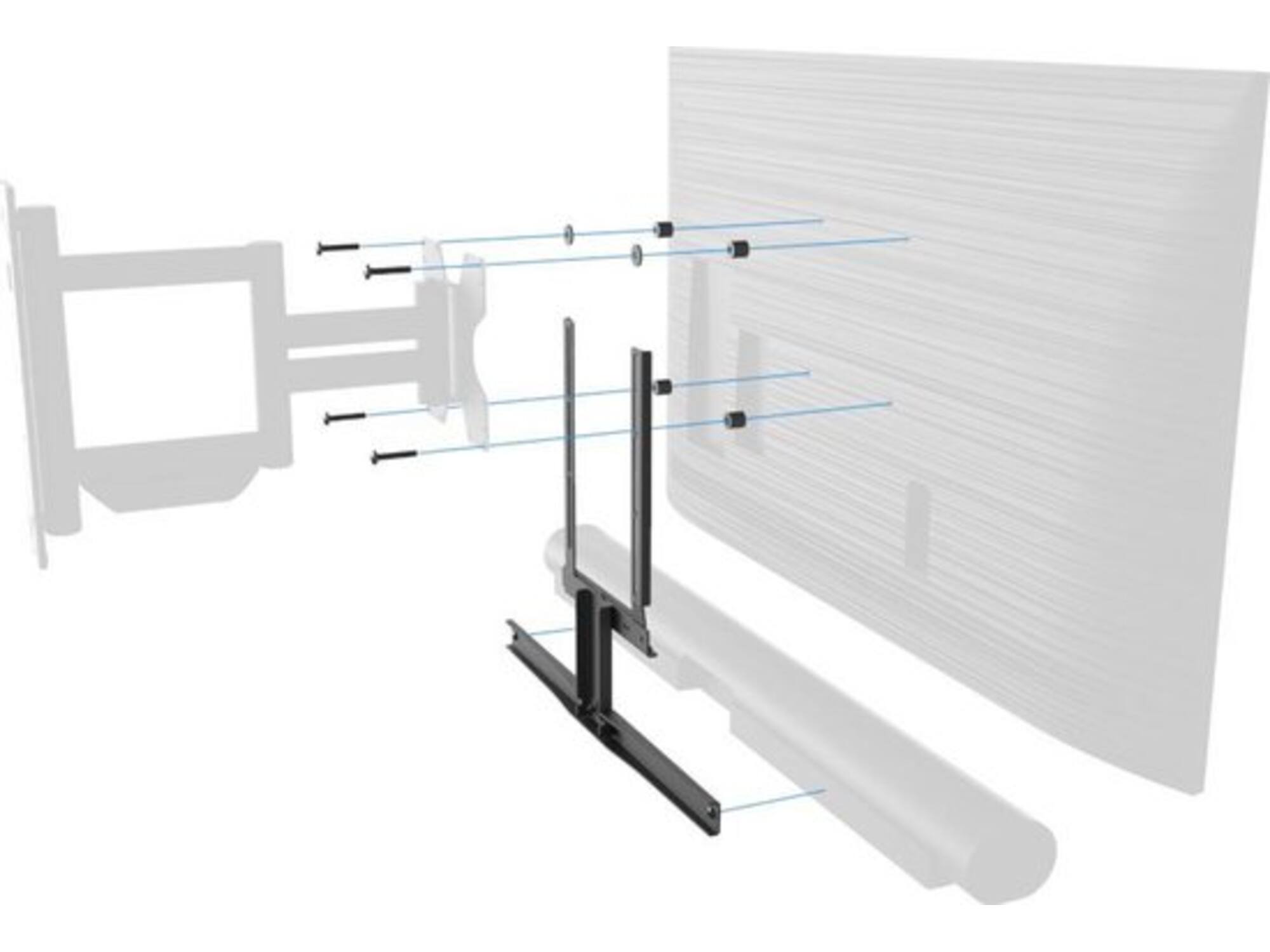 Cavus CFSARCB VESA Frame voor Sonos Arc