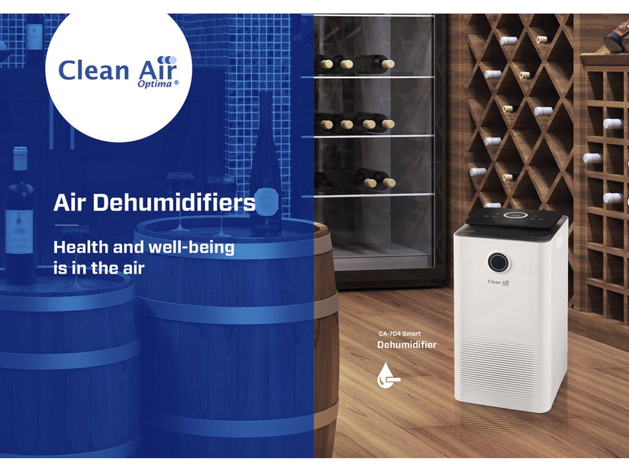 Clean Air Optima CA-704 Smart Wit/zwart