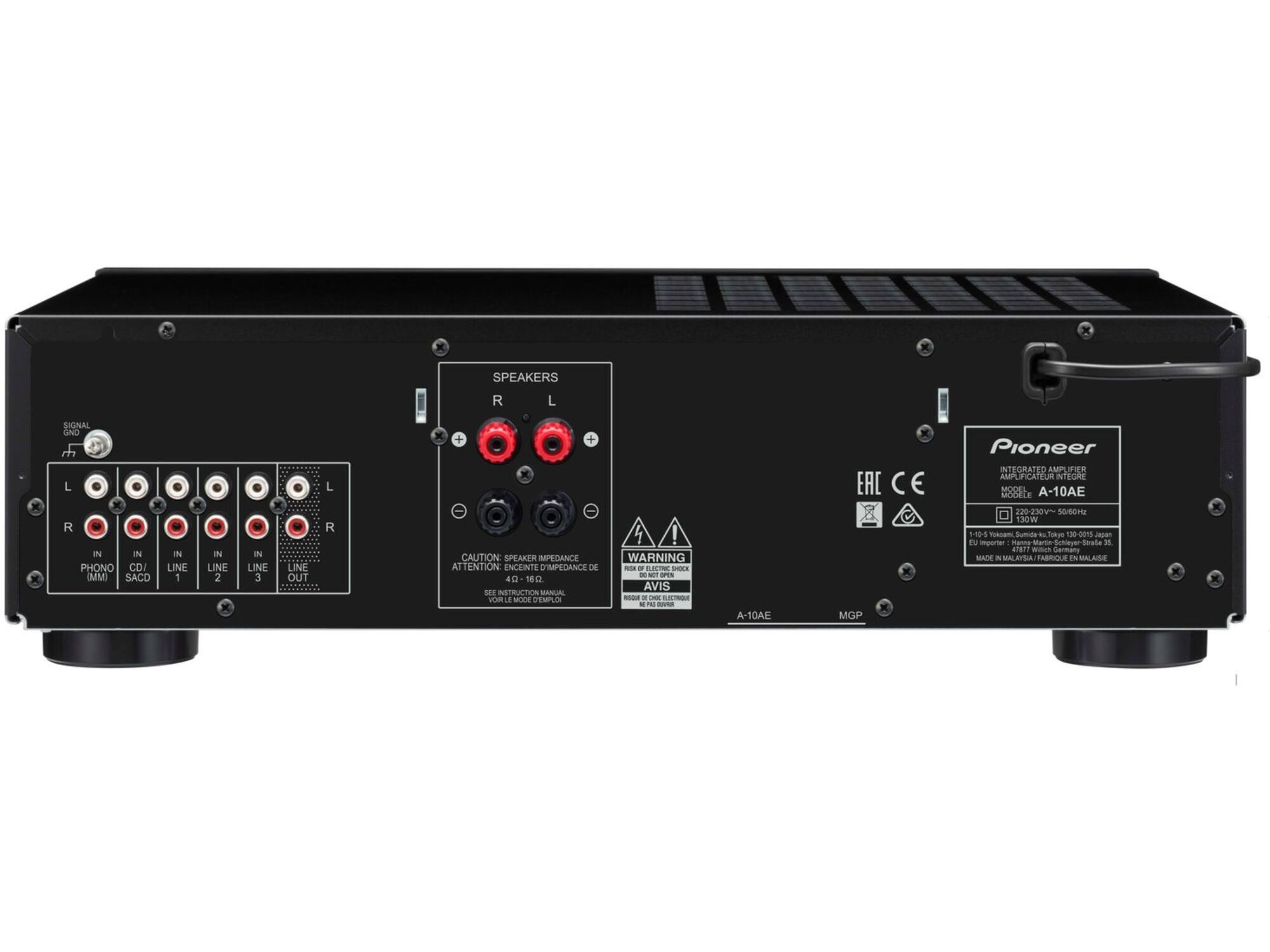 Pioneer A-10AE Zwart