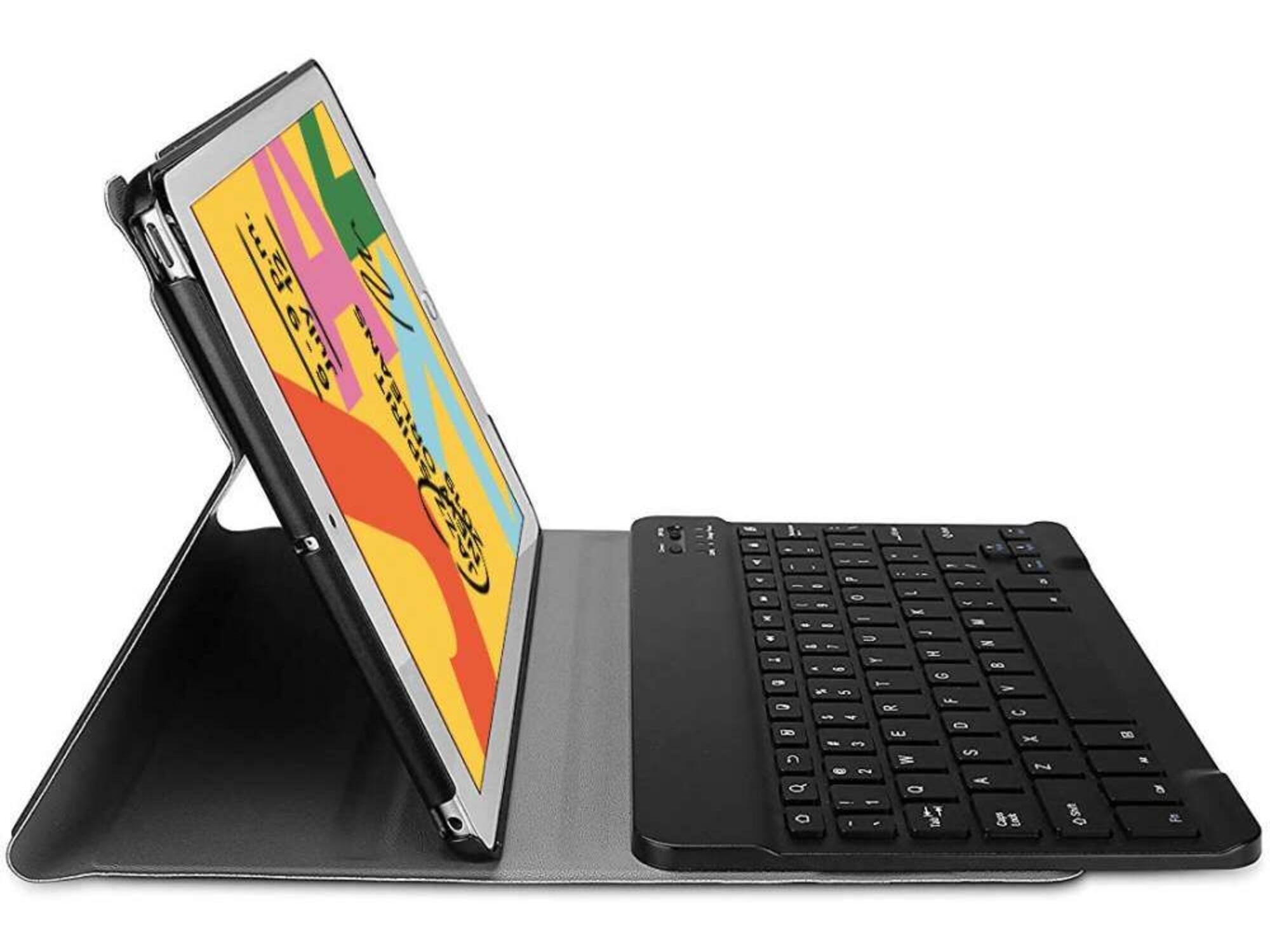 Just In Case Just in Case Premium Bluetooth Keyboard - Apple iPad 10.2 - Zwart