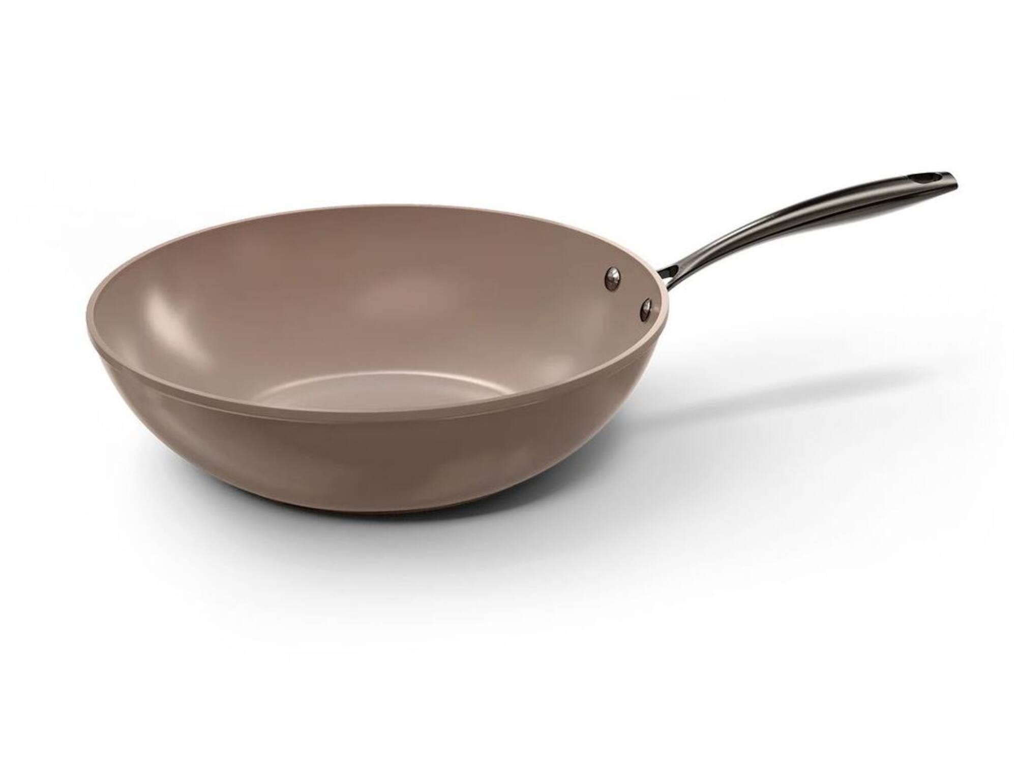 Cook & Pan Taupe of Mind Wokpan 30 cm