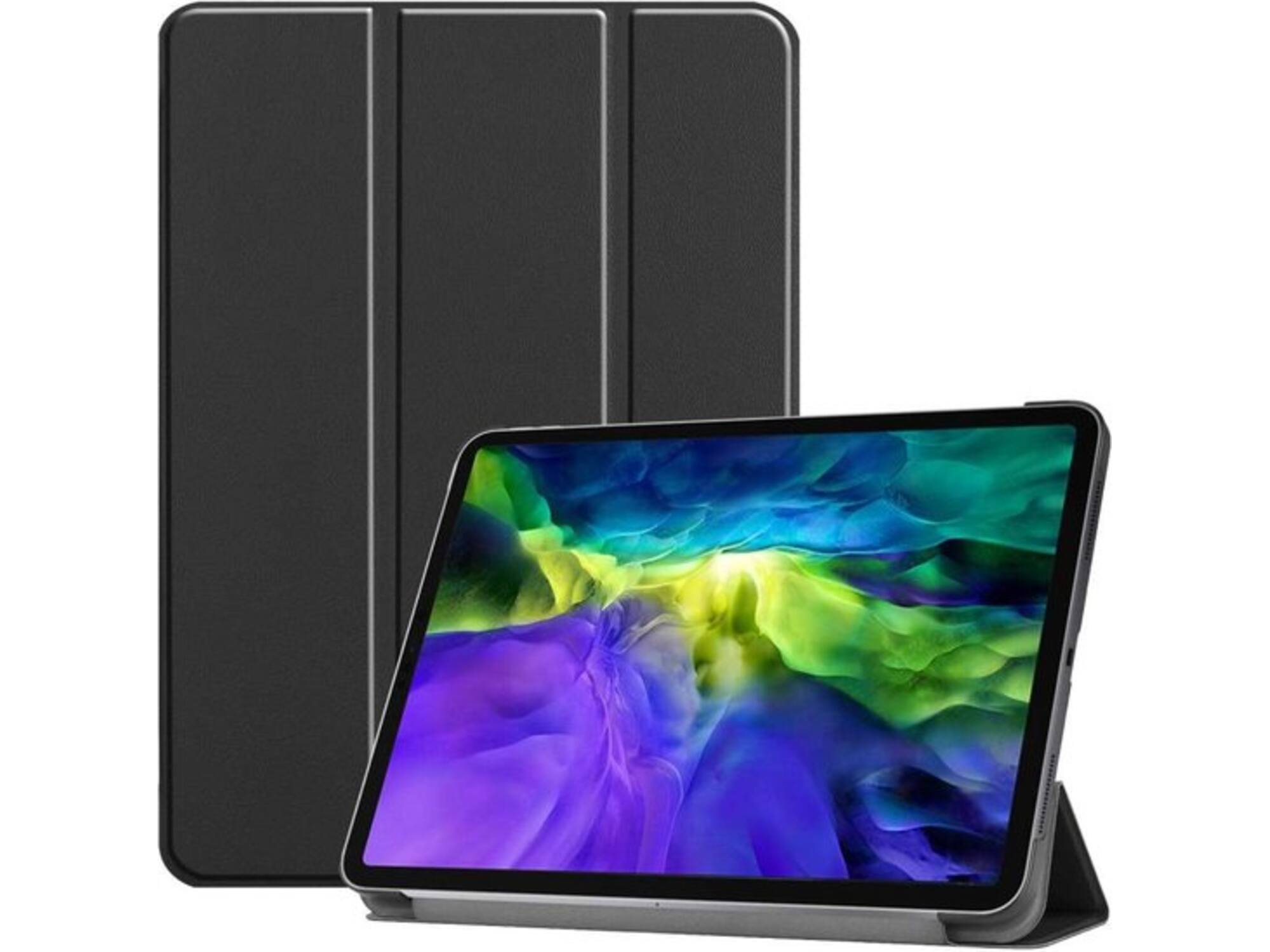 Just in Case Smart Tri-Fold voor iPad Pro 12.9 Zwart