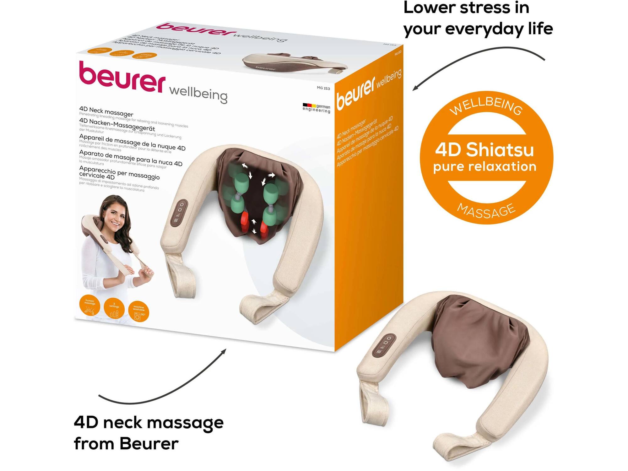 Beurer MG 153 4D-nekmassageapparaat
