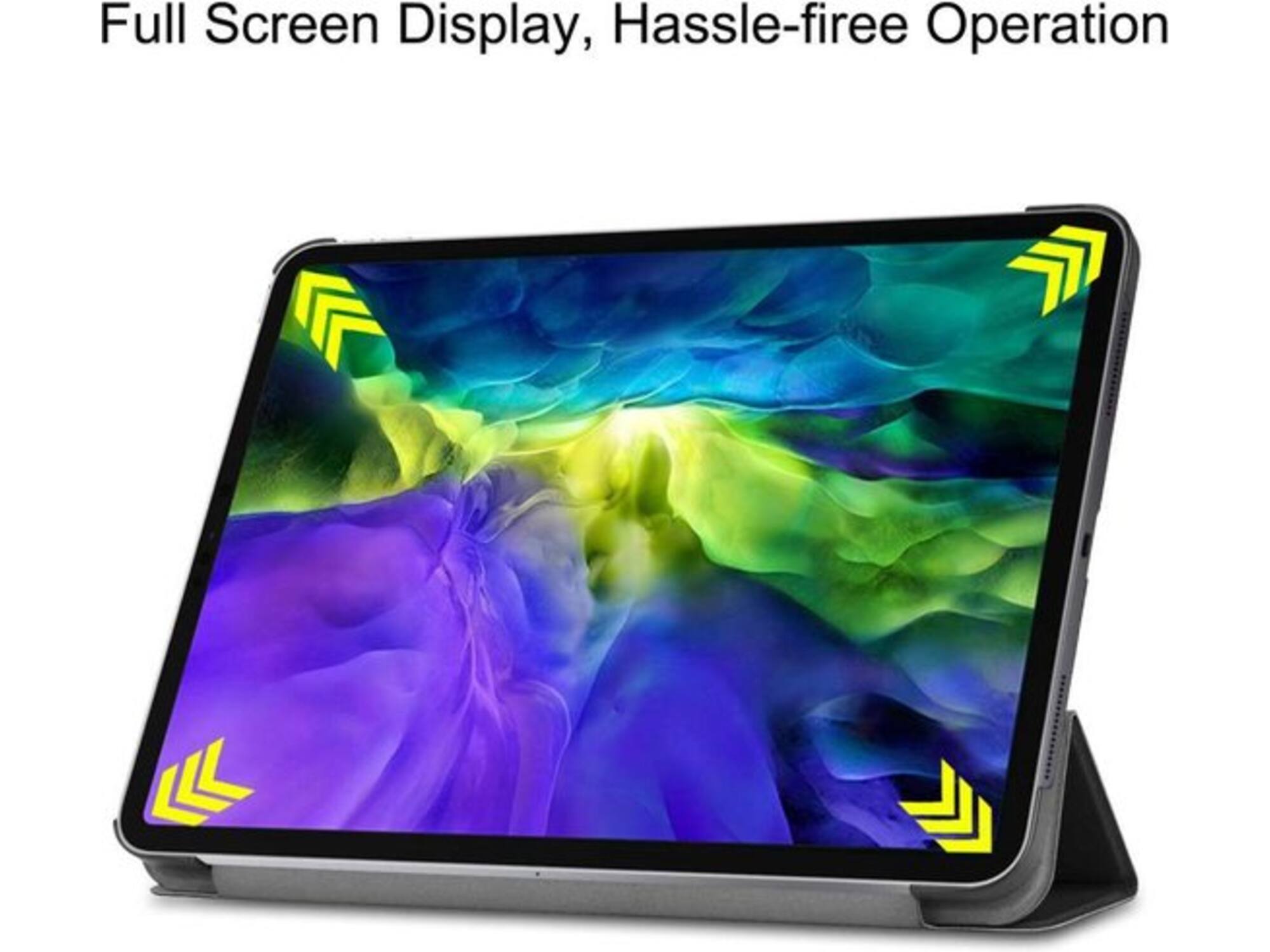 Just in Case Smart Tri-Fold voor iPad Pro 12.9 Zwart