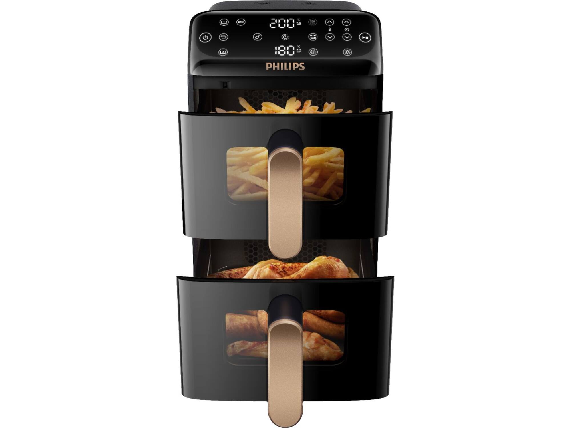 Philips 4000 Series Stacked Dual Basket NA462/70
