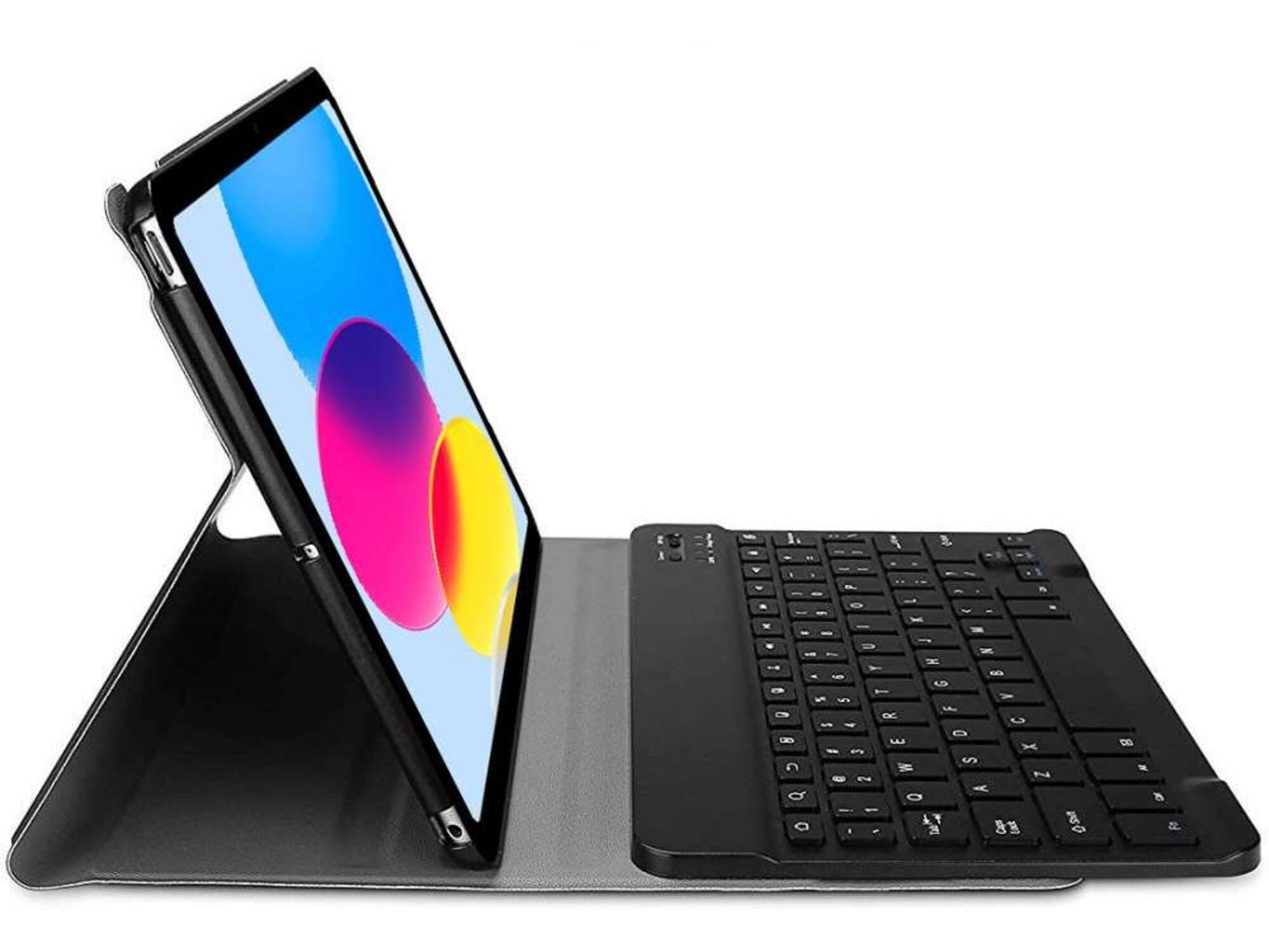 Just in Case Premium Bluetooth Keyboard Cover - Apple iPad 2022 - Zwart