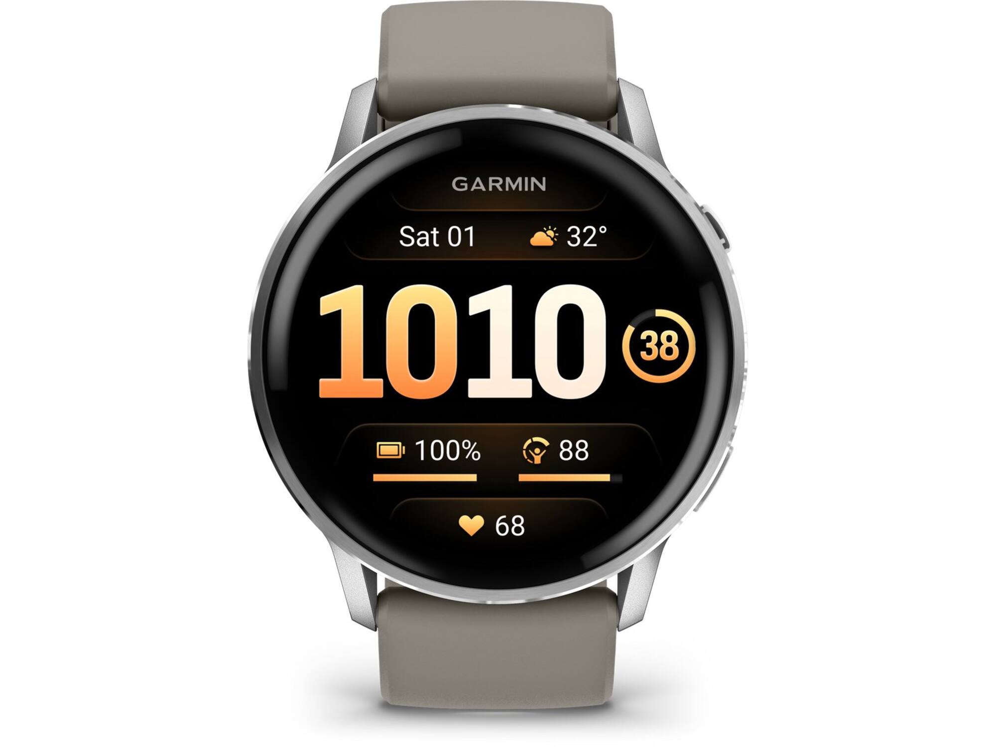 Garmin Venu 4 45mm Zilver/Grijs