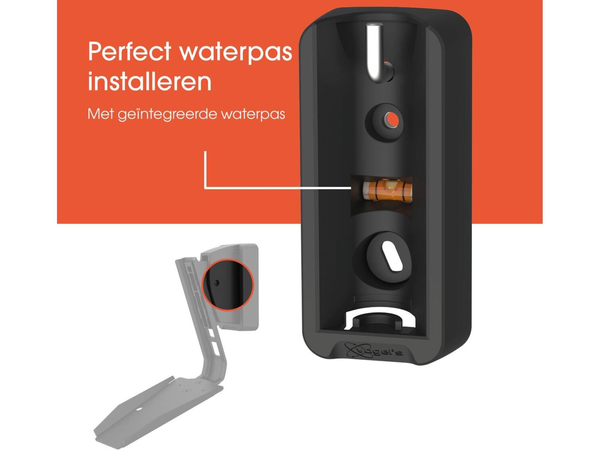 Vogel's SWM 4023 muurbeugel voor Sonos Era 300 Zwart