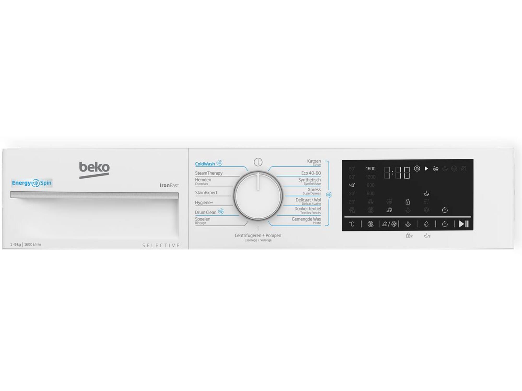Beko B3WM49610W2 Selective