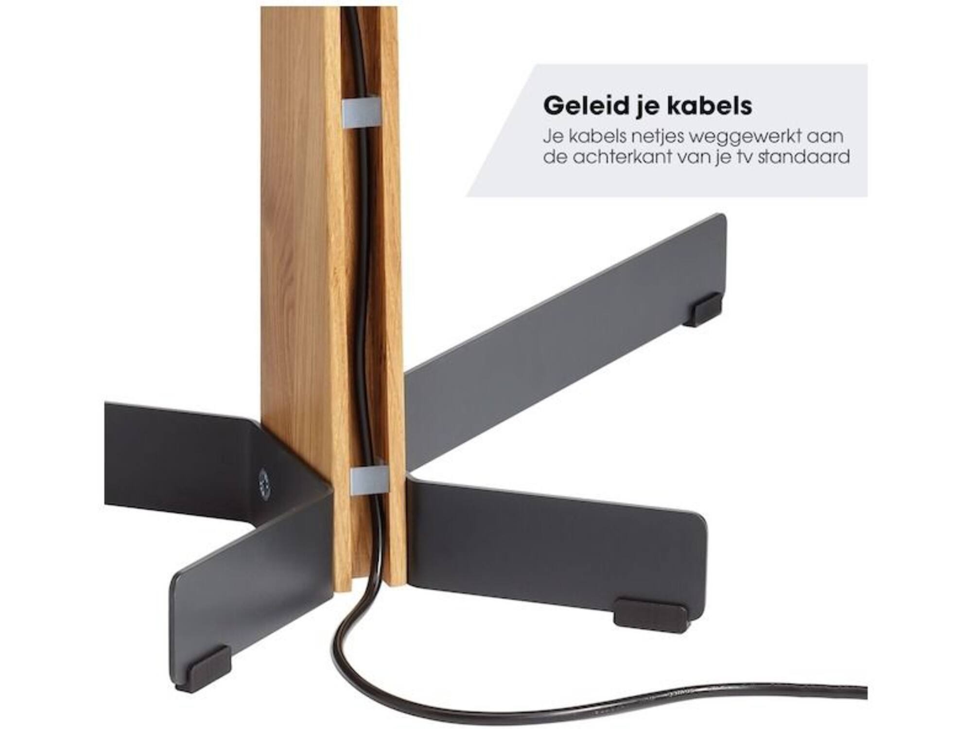Vogel's TVS 3695B Zwart TV Vloerstandaard (40-77 Inch)
