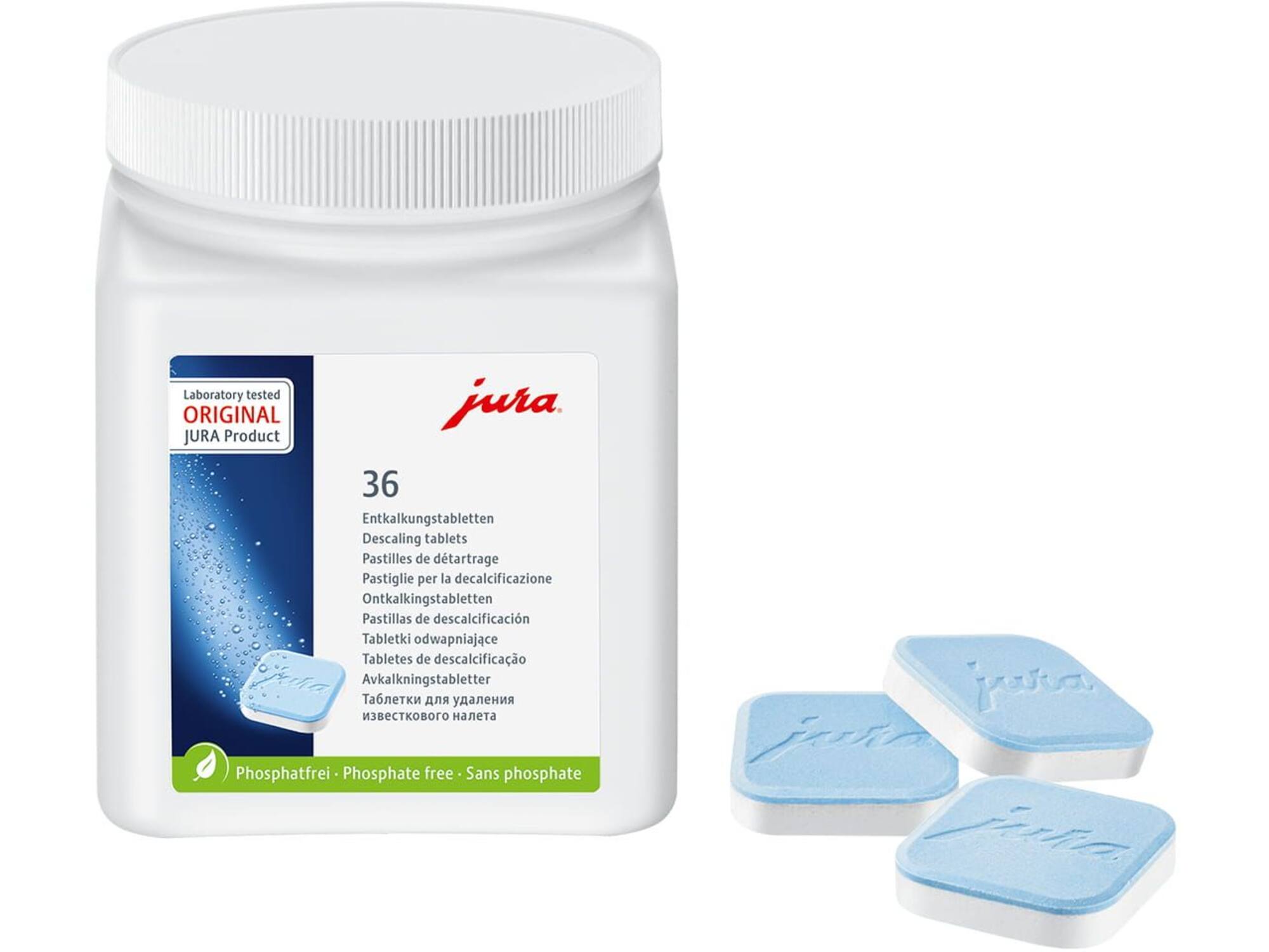 JURA 2 in 1 ontkalkingstabletten (36 stuks)