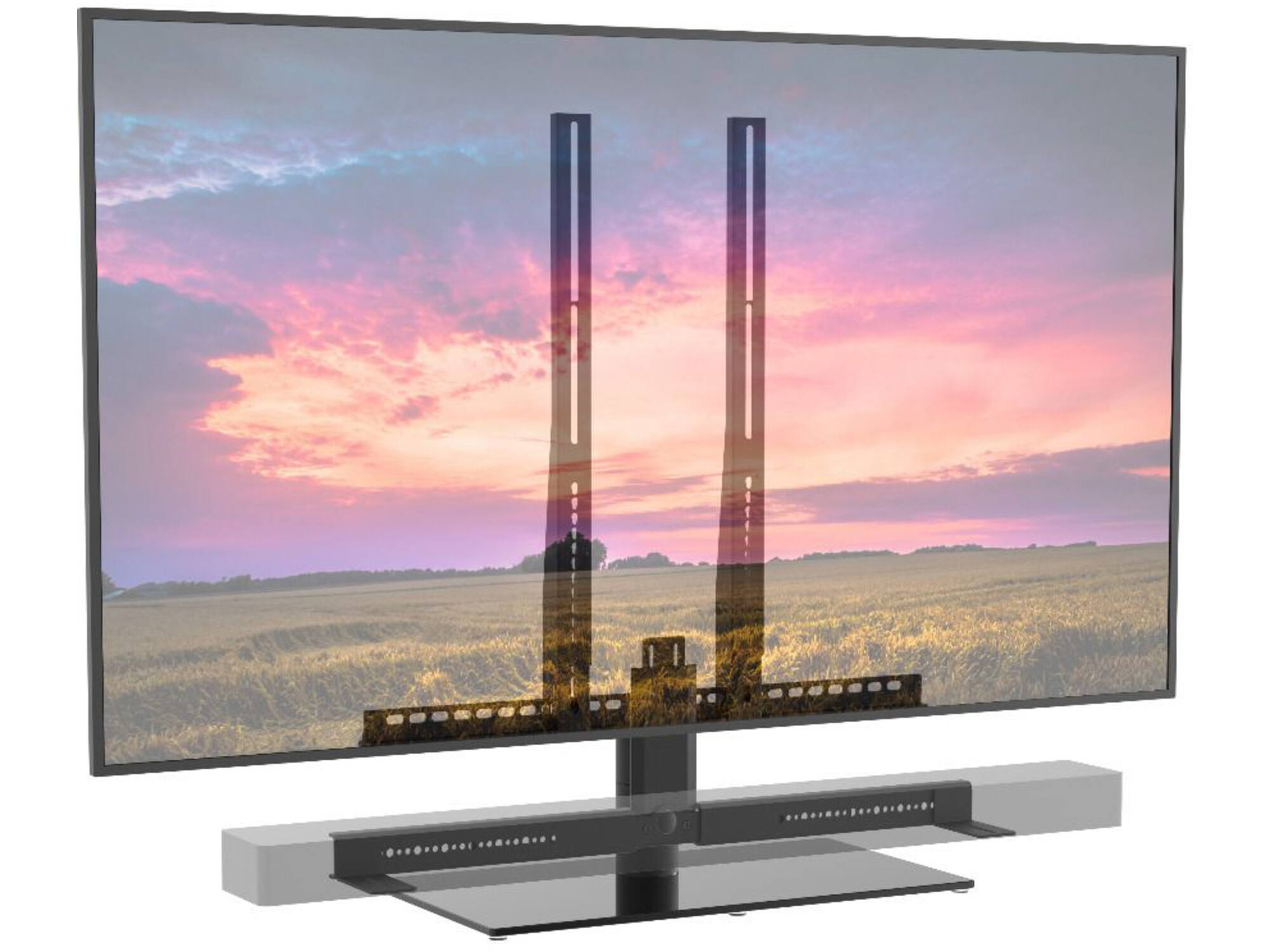 Cavus CTSHUNIB Soundbar-frame voor TV tafelstandaard
