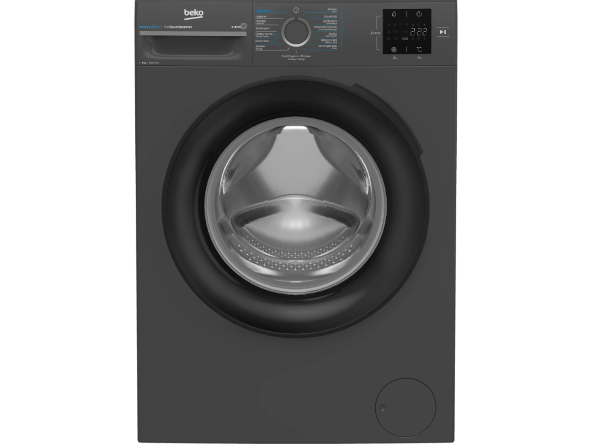 Beko BM3WFT3841A EnergySpin Antraciet