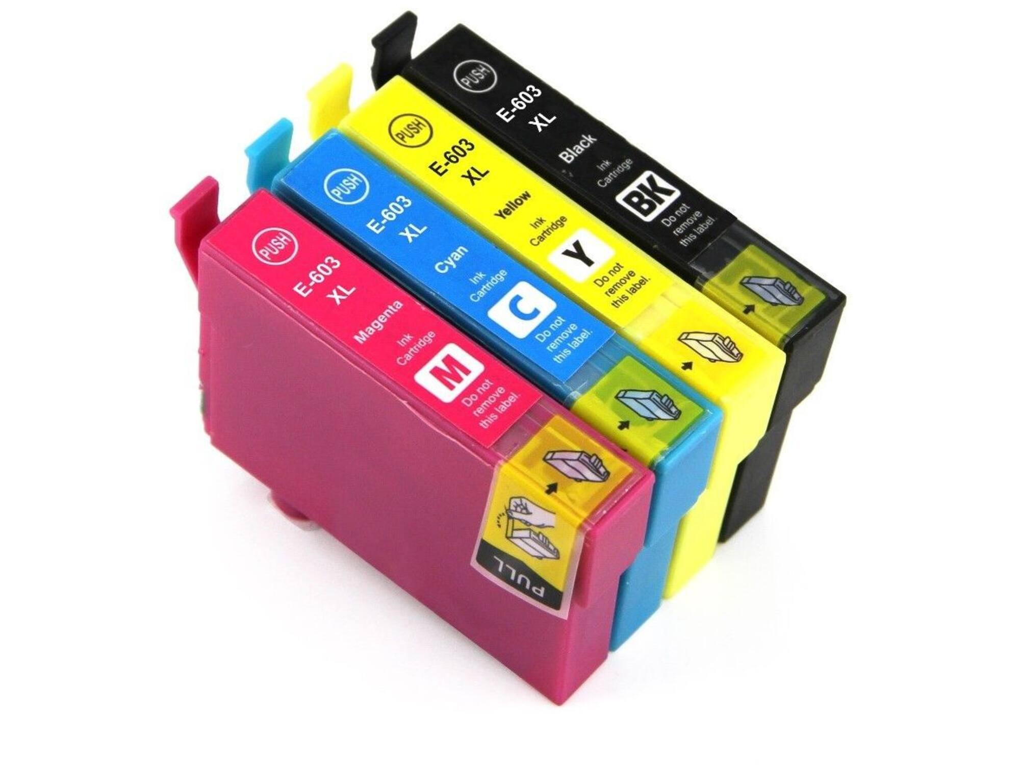 SecondLife Epson 603 XL Multipack Zwart + 3 kleuren