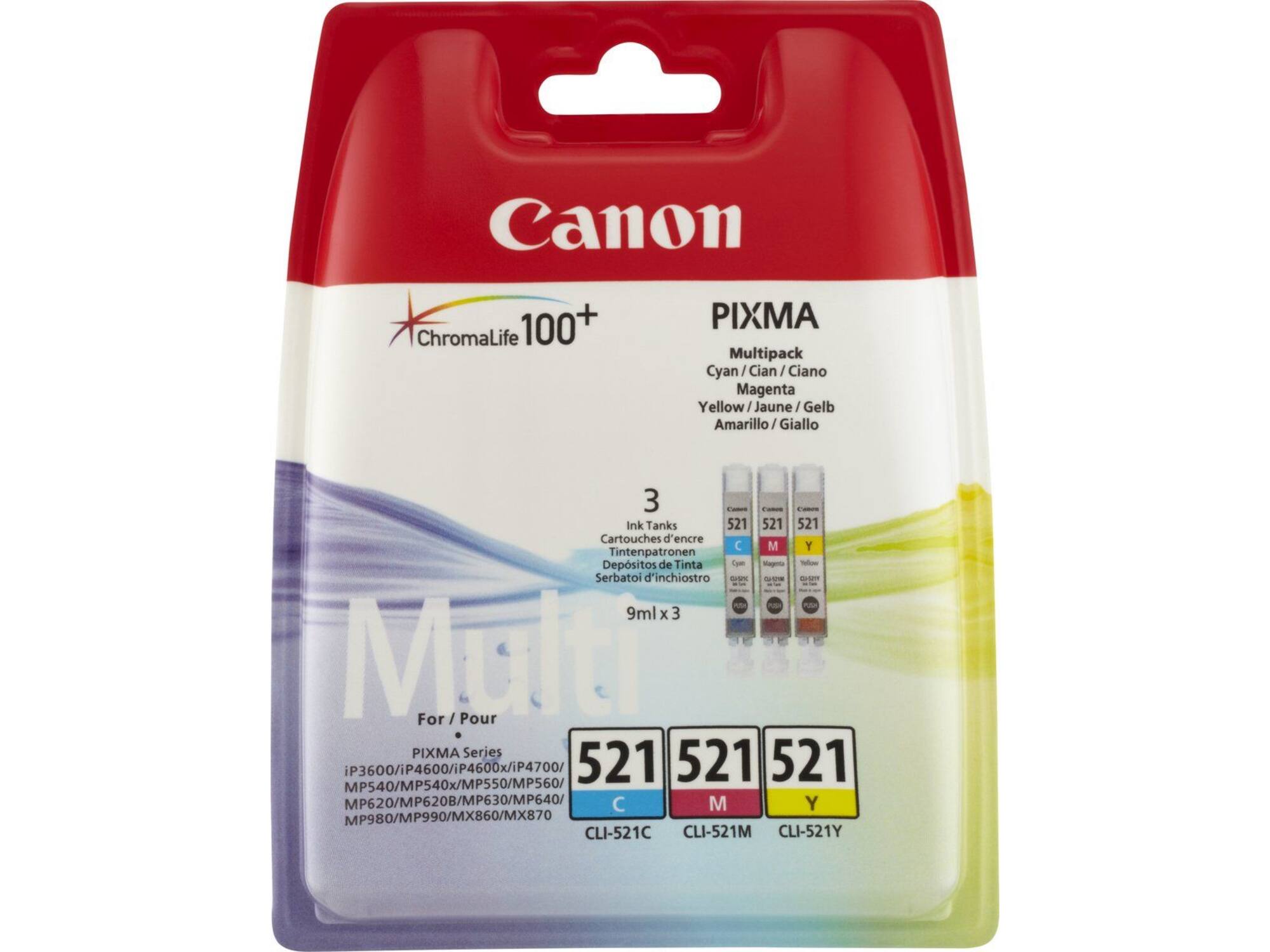 Canon CLI-521 3 kleuren