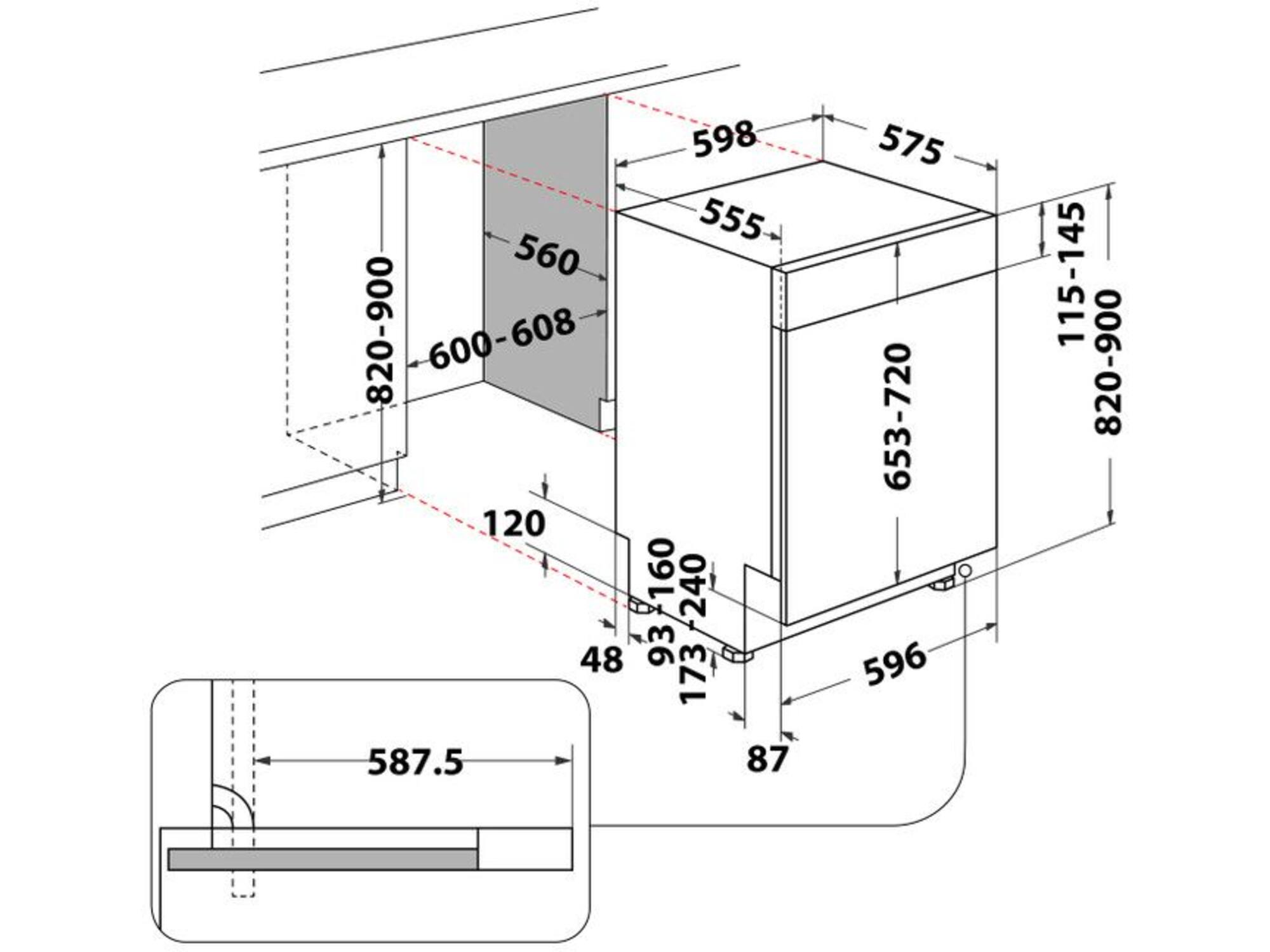 Whirlpool WBC 3C26 X