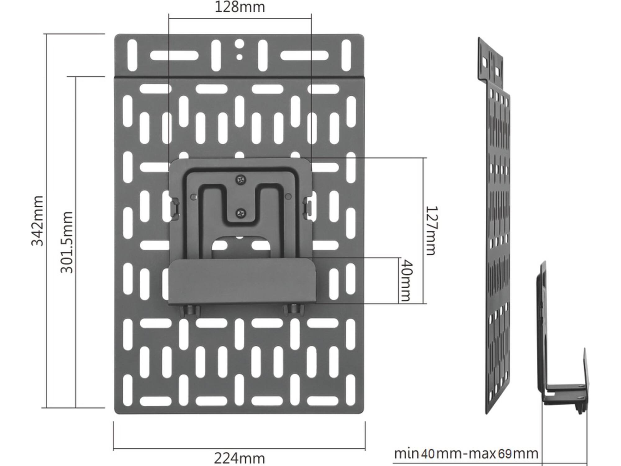 Cavus CHU03 Universele houder voor TV Decoder