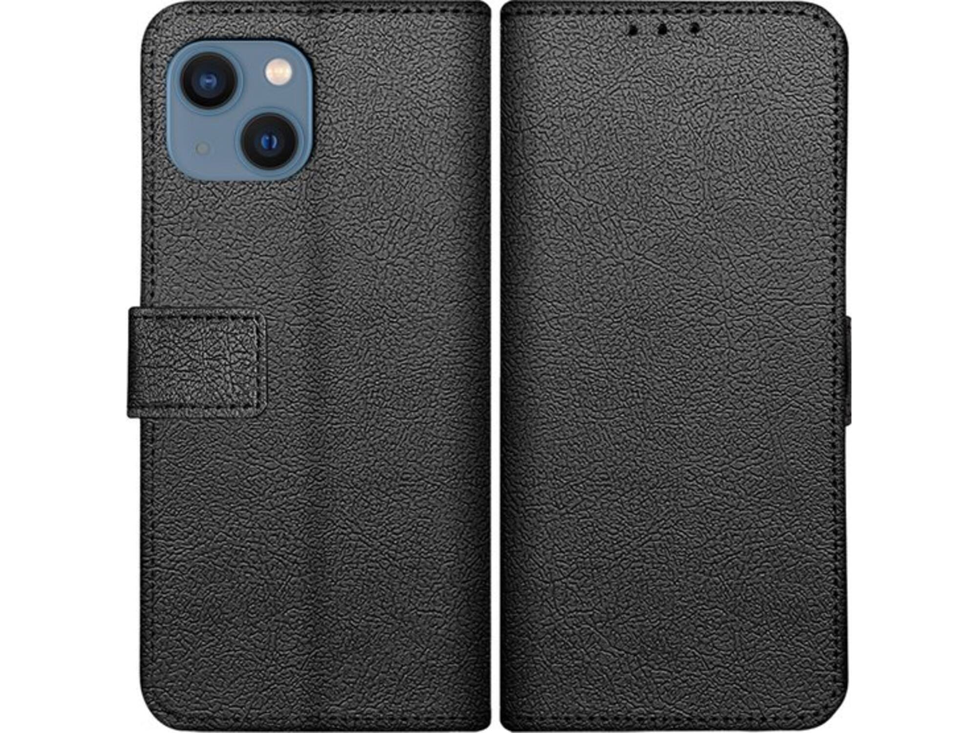 Just in Case Wallet Classic voor iPhone 14 Zwart