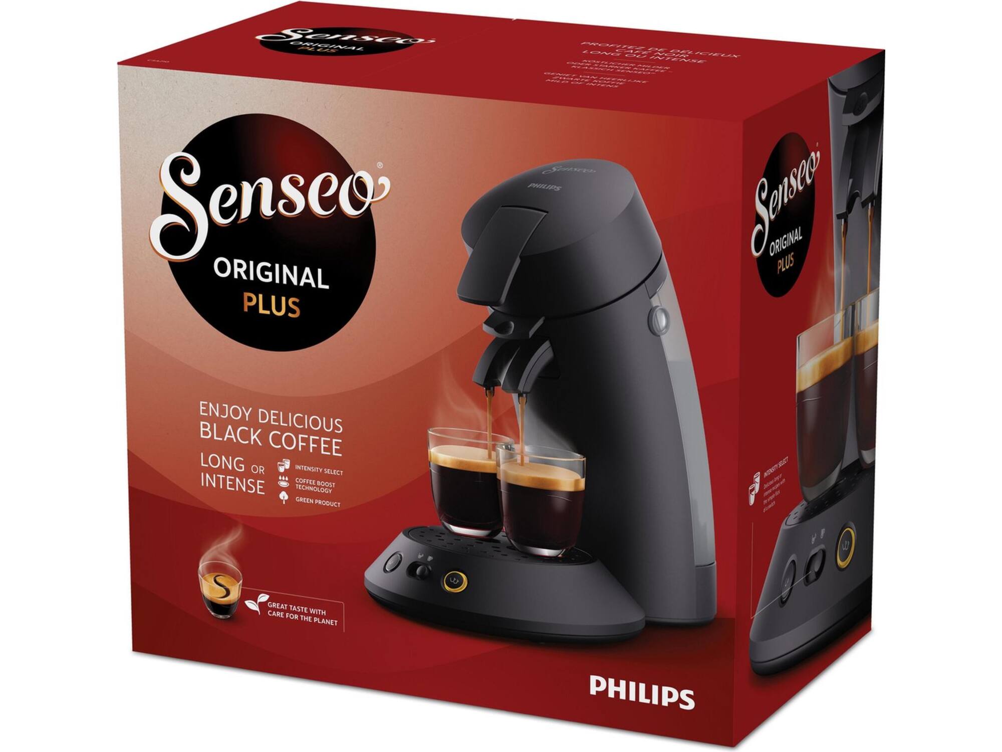 Philips Senseo Original Plus CSA210/60 (Zwart)