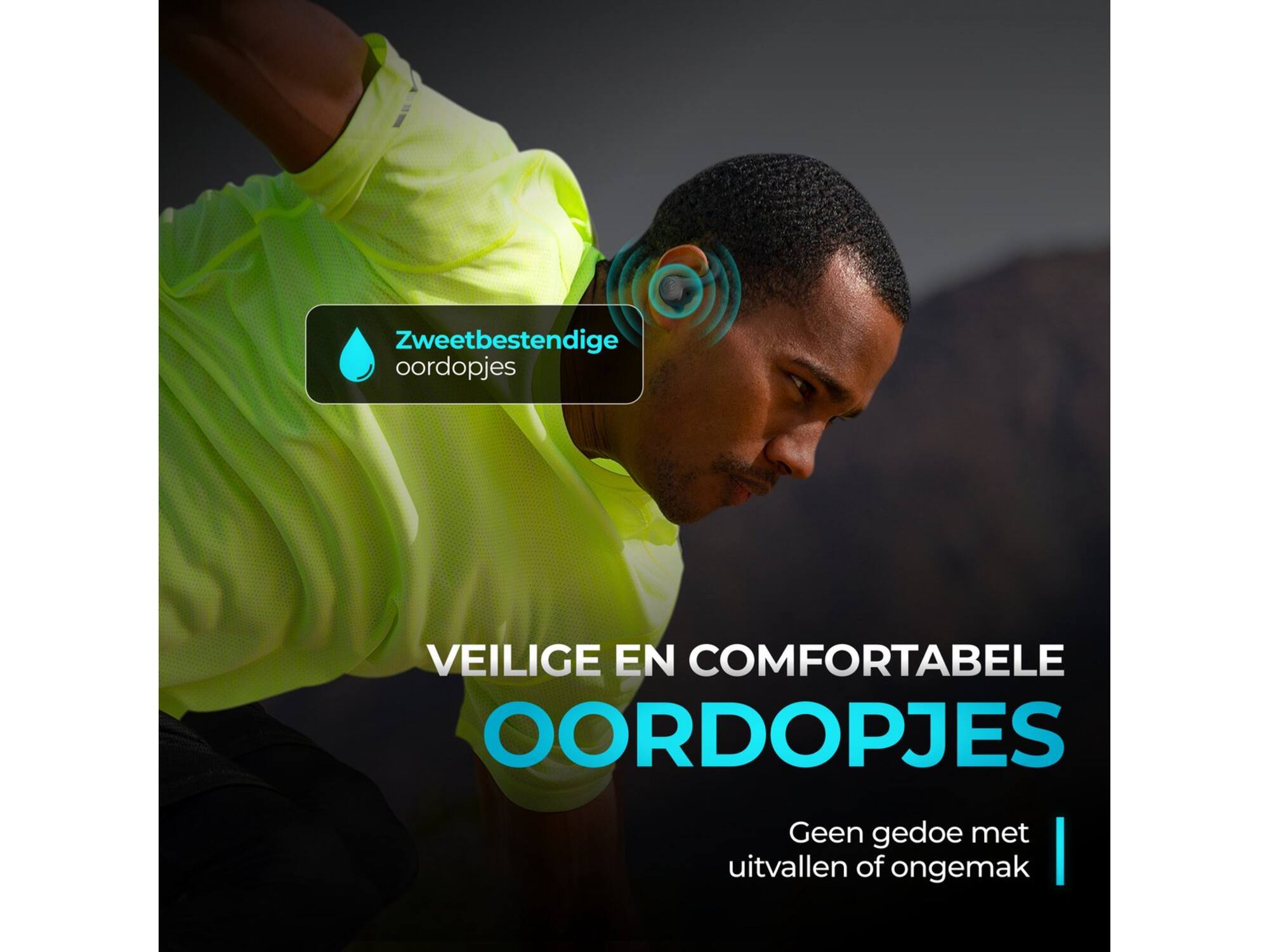 JLab Go Air Sport True Wireless Grafiet