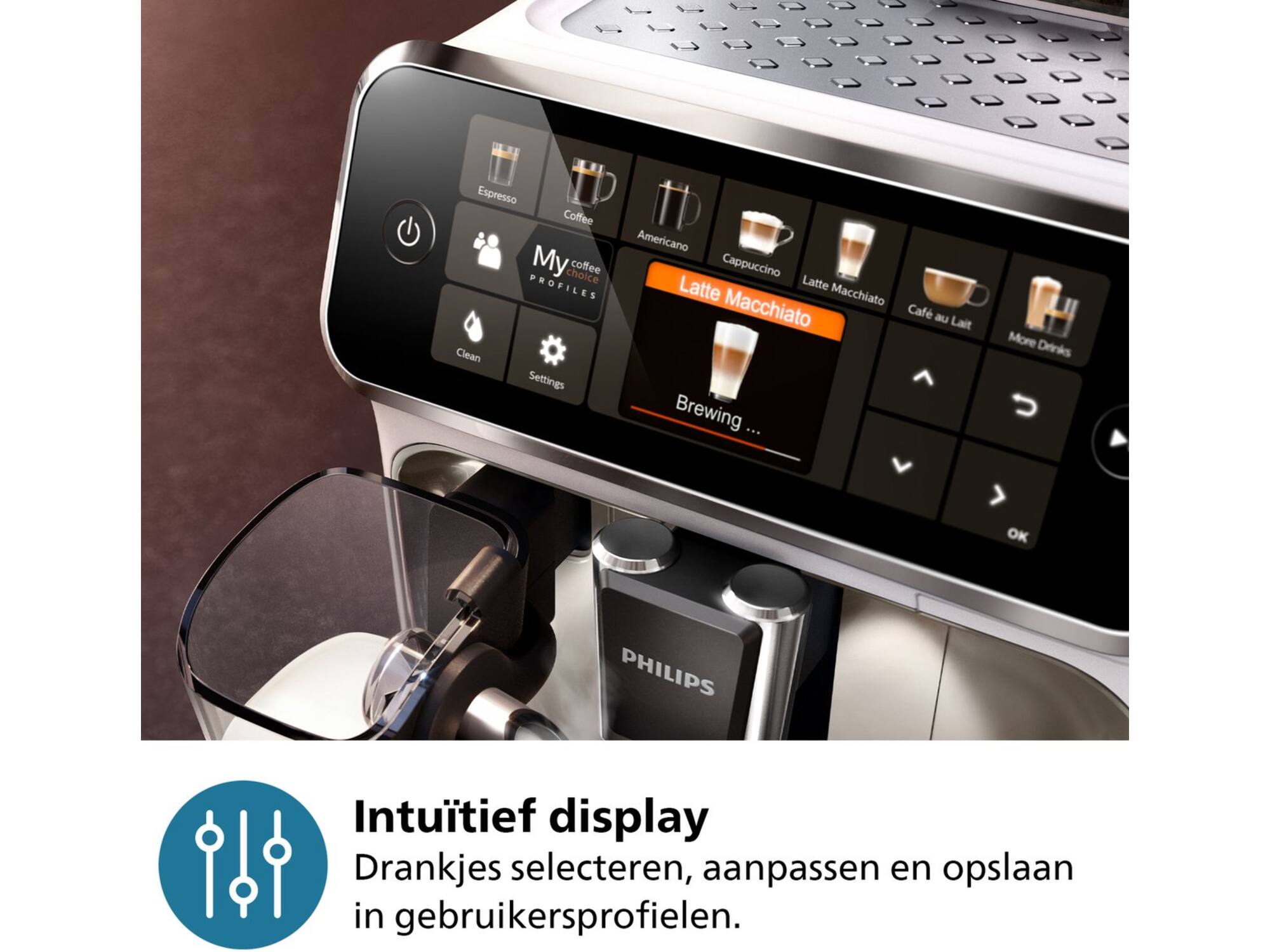 Philips LatteGo Series 5400 EP5447/90 Zwart