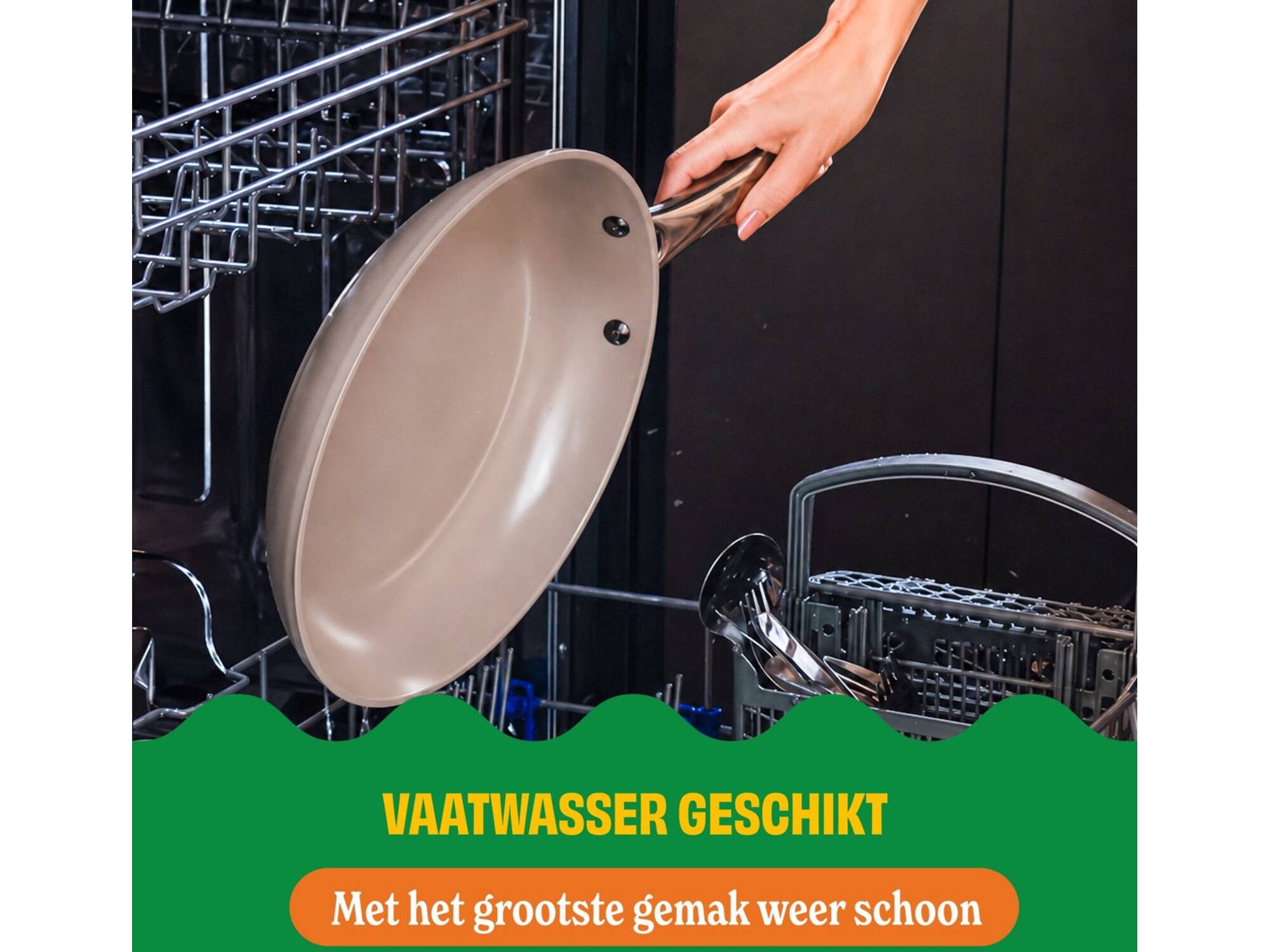 Cook & Pan Taupe of Mind Hapjespan 24 cm