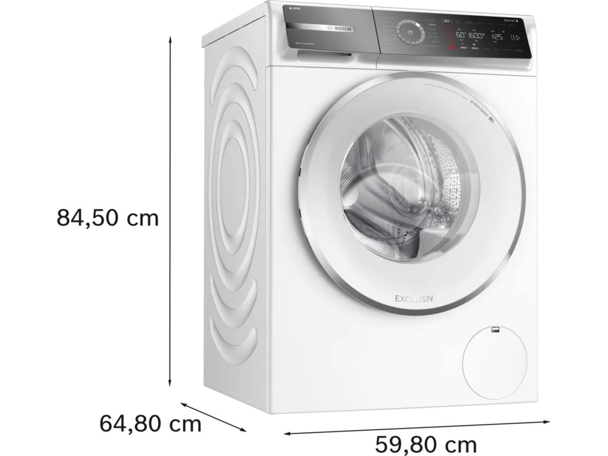 Bosch WGB256AMNL  Serie 8 EXCLUSIV