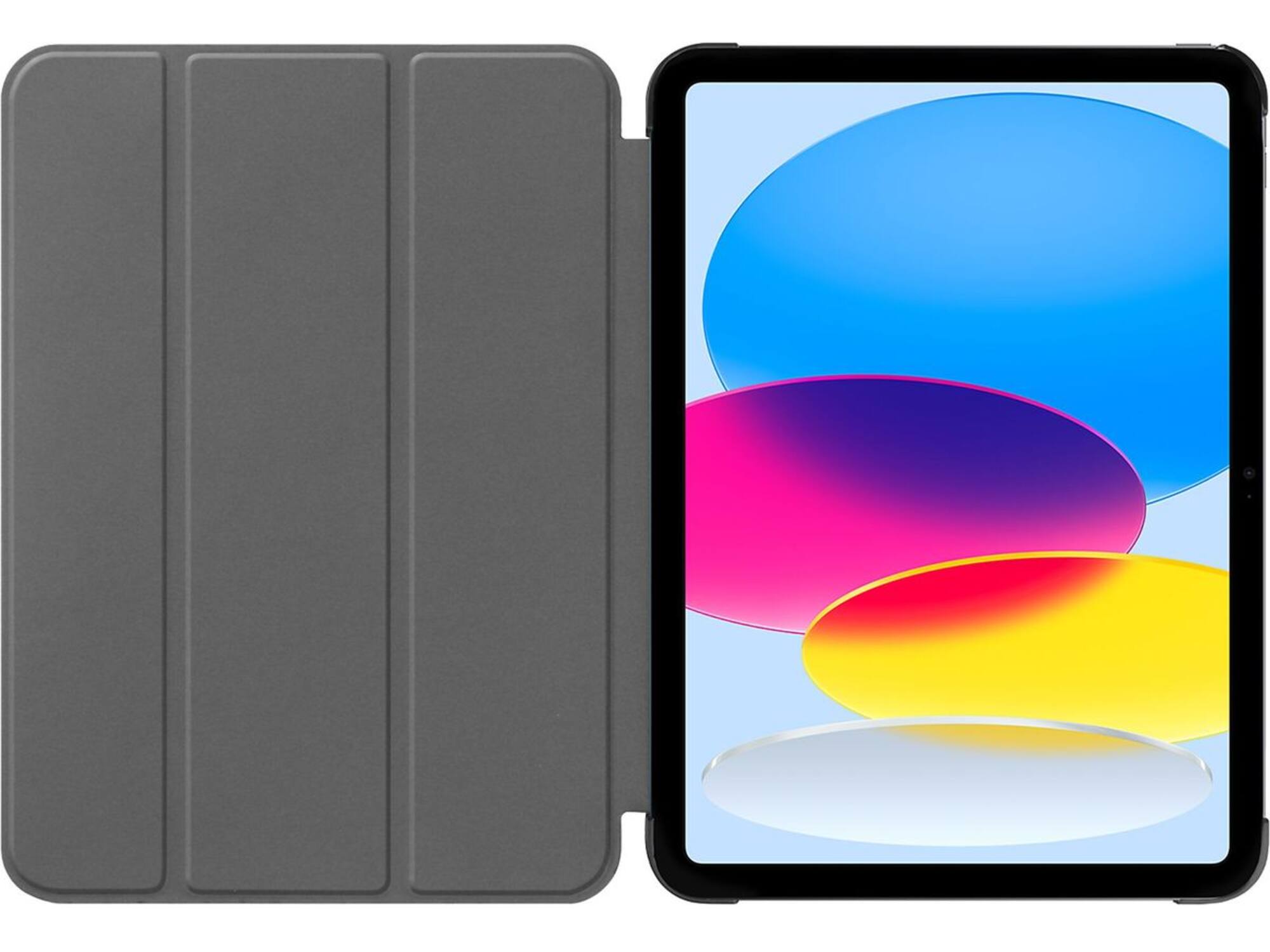 Just in Case iPad 2025 (11th Gen) / iPad 2022 (10th Gen) Smart Tri-Fold Case Zwart