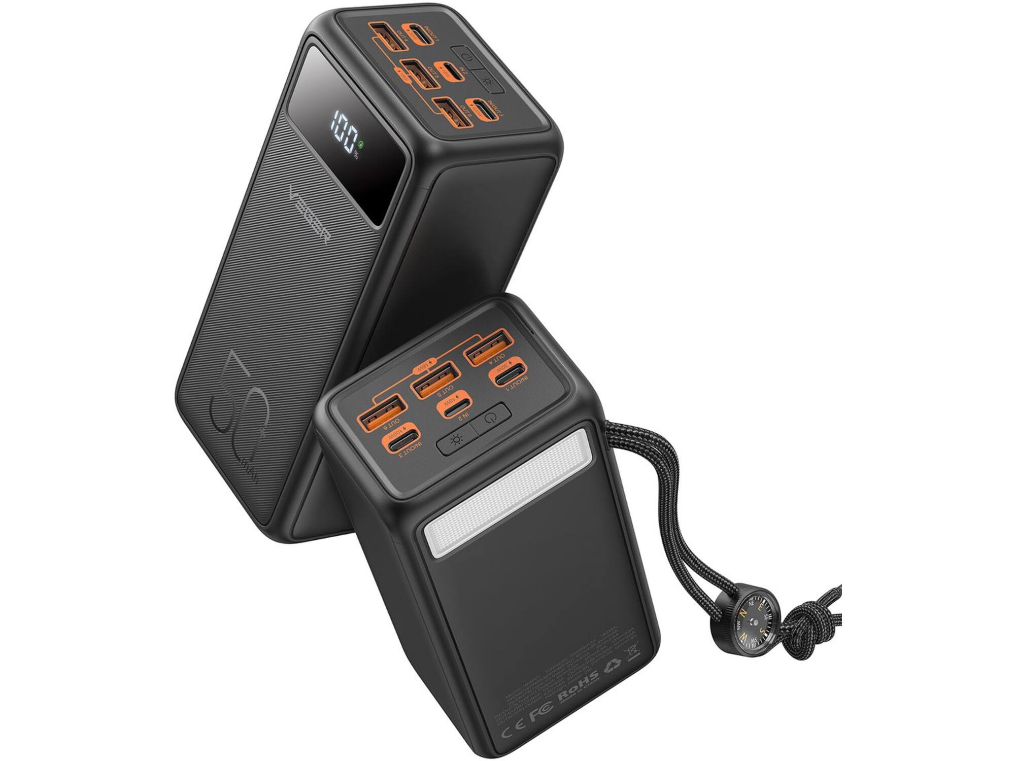 Veger Tank Lite W5001 50.000 mAh Zwart