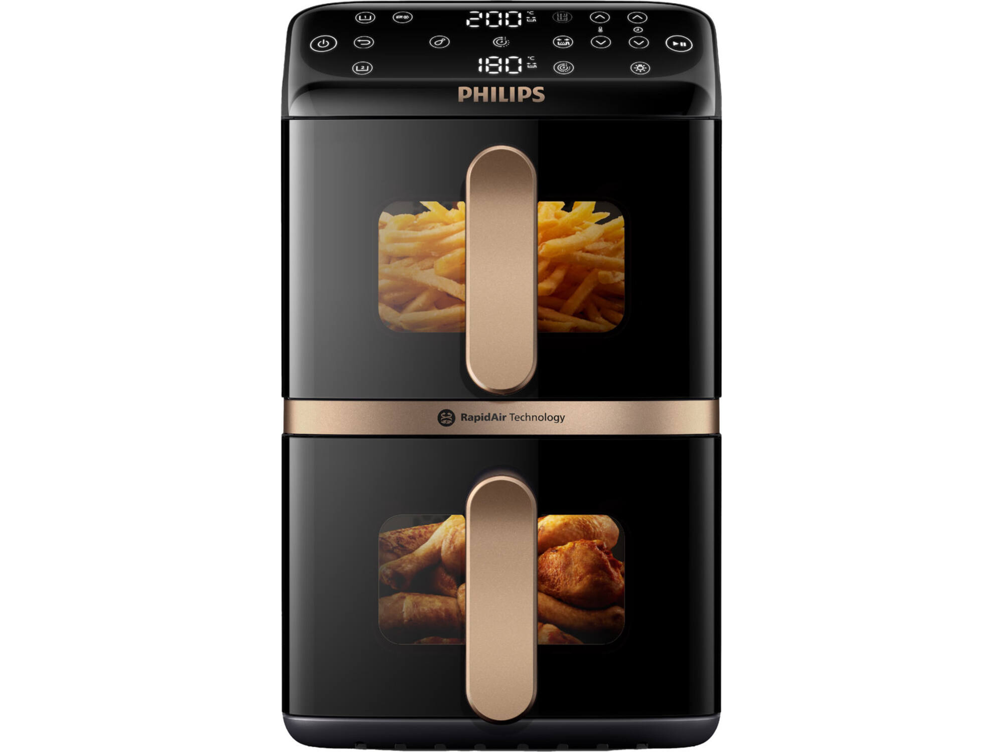 Philips 4000 Series Stacked Dual Basket NA462/70